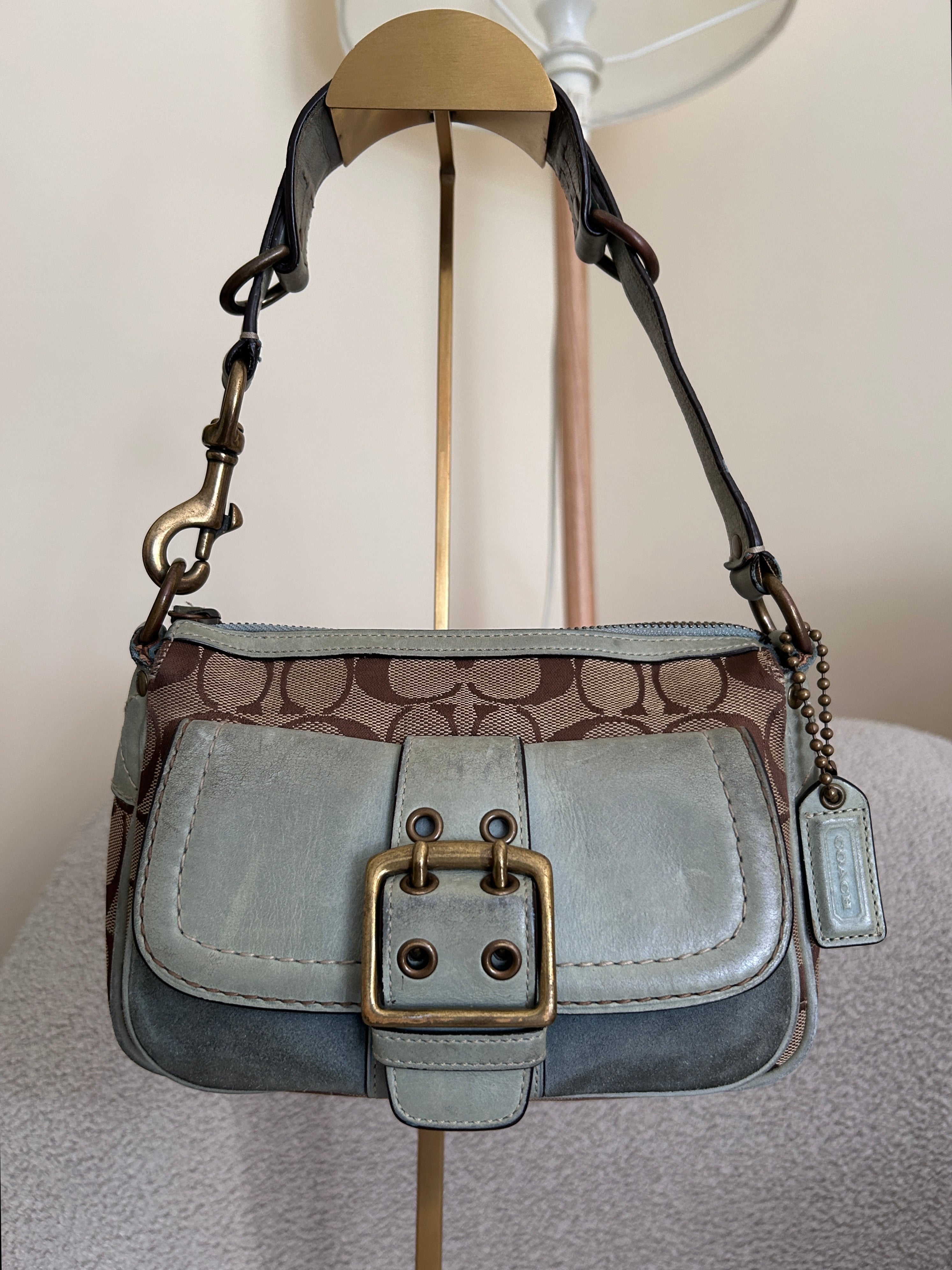 Vintage Coach mini shoulder bag