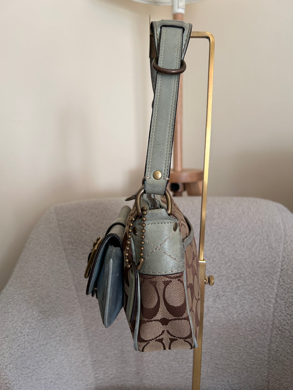 Vintage Coach mini shoulder bag