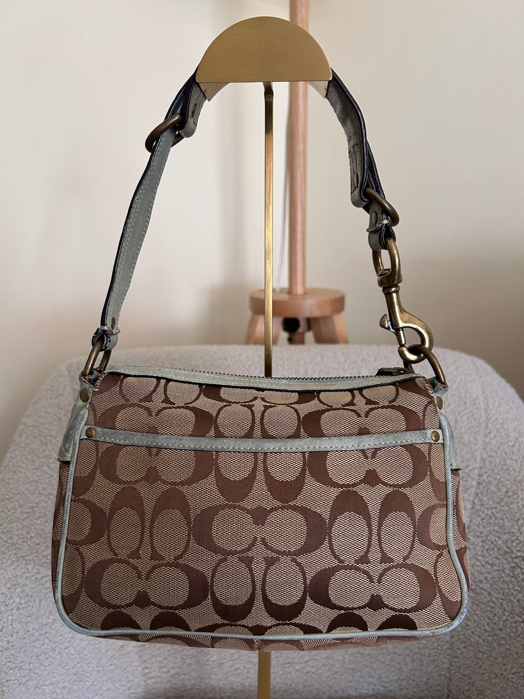 Vintage Coach mini shoulder bag