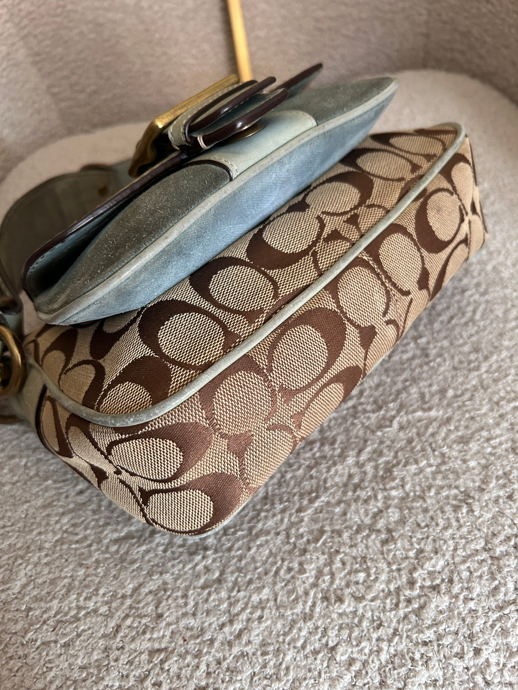 Vintage Coach mini shoulder bag