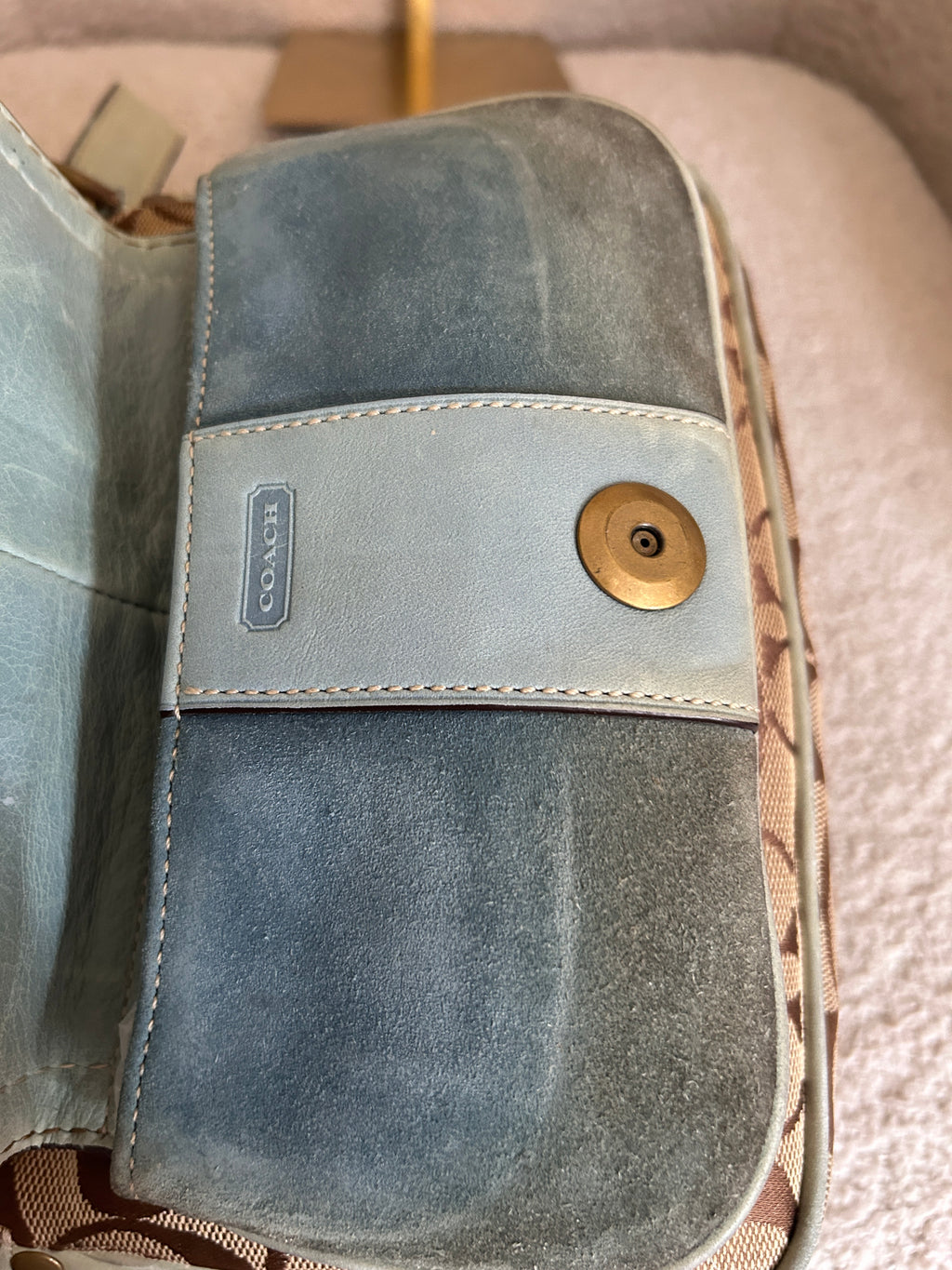 Vintage Coach mini shoulder bag