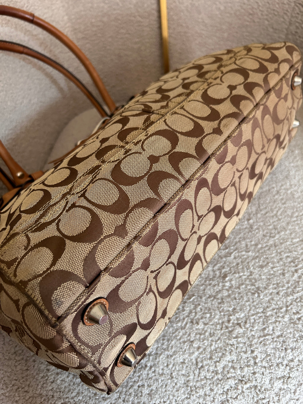 Vintage Coach Hampton shoulder bag