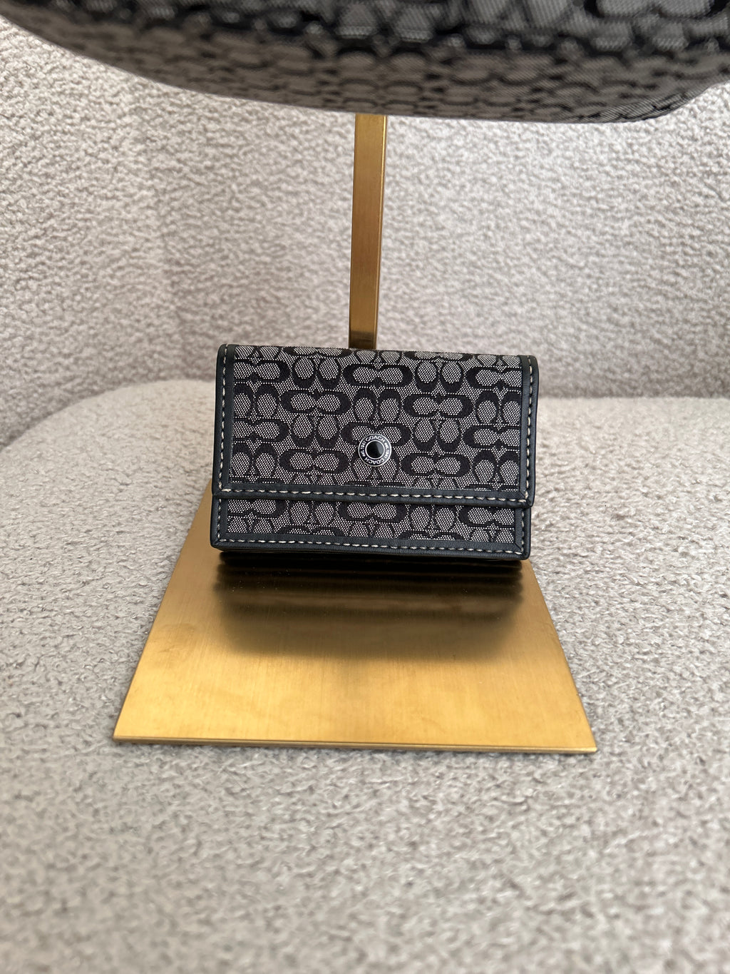 Vintage Coach mini bag and matching wallet