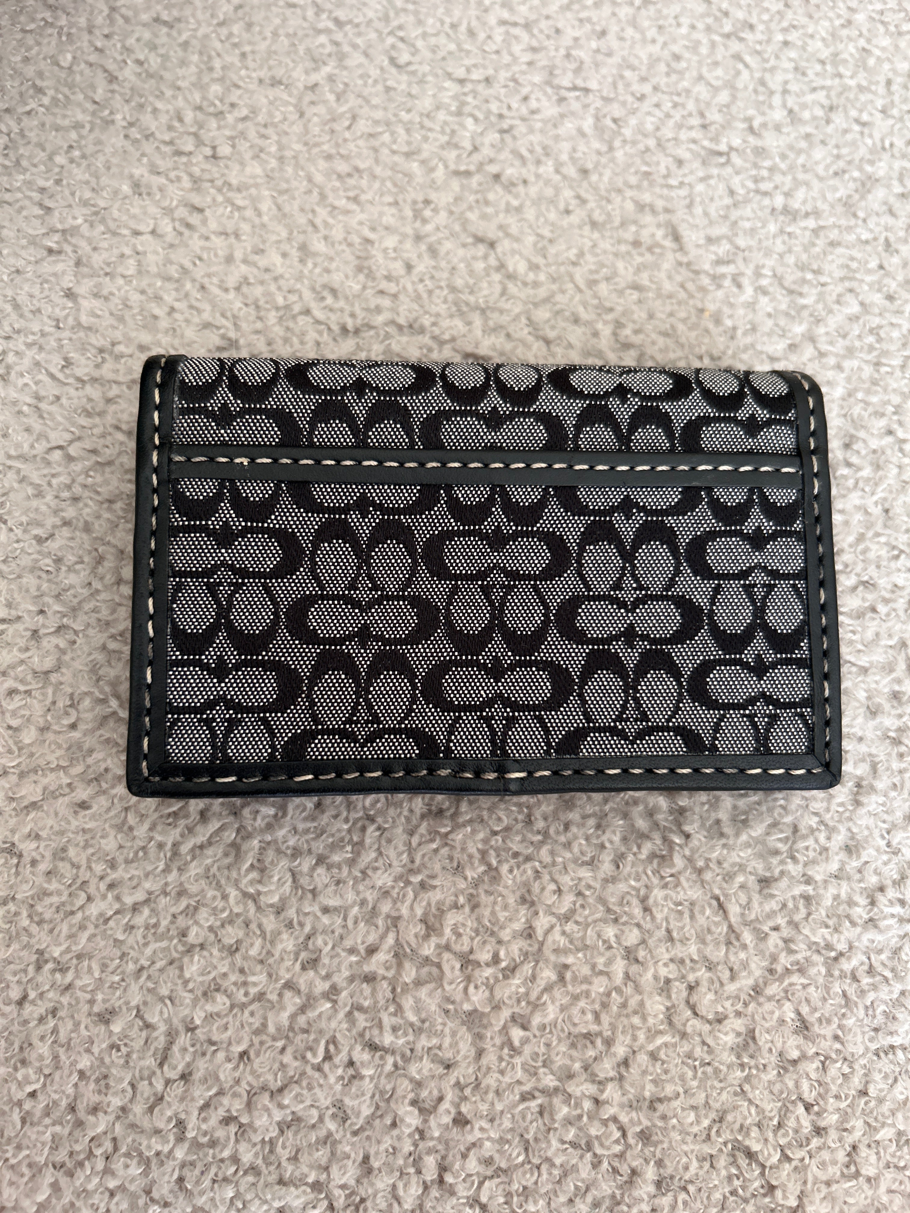 Vintage Coach mini bag and matching wallet