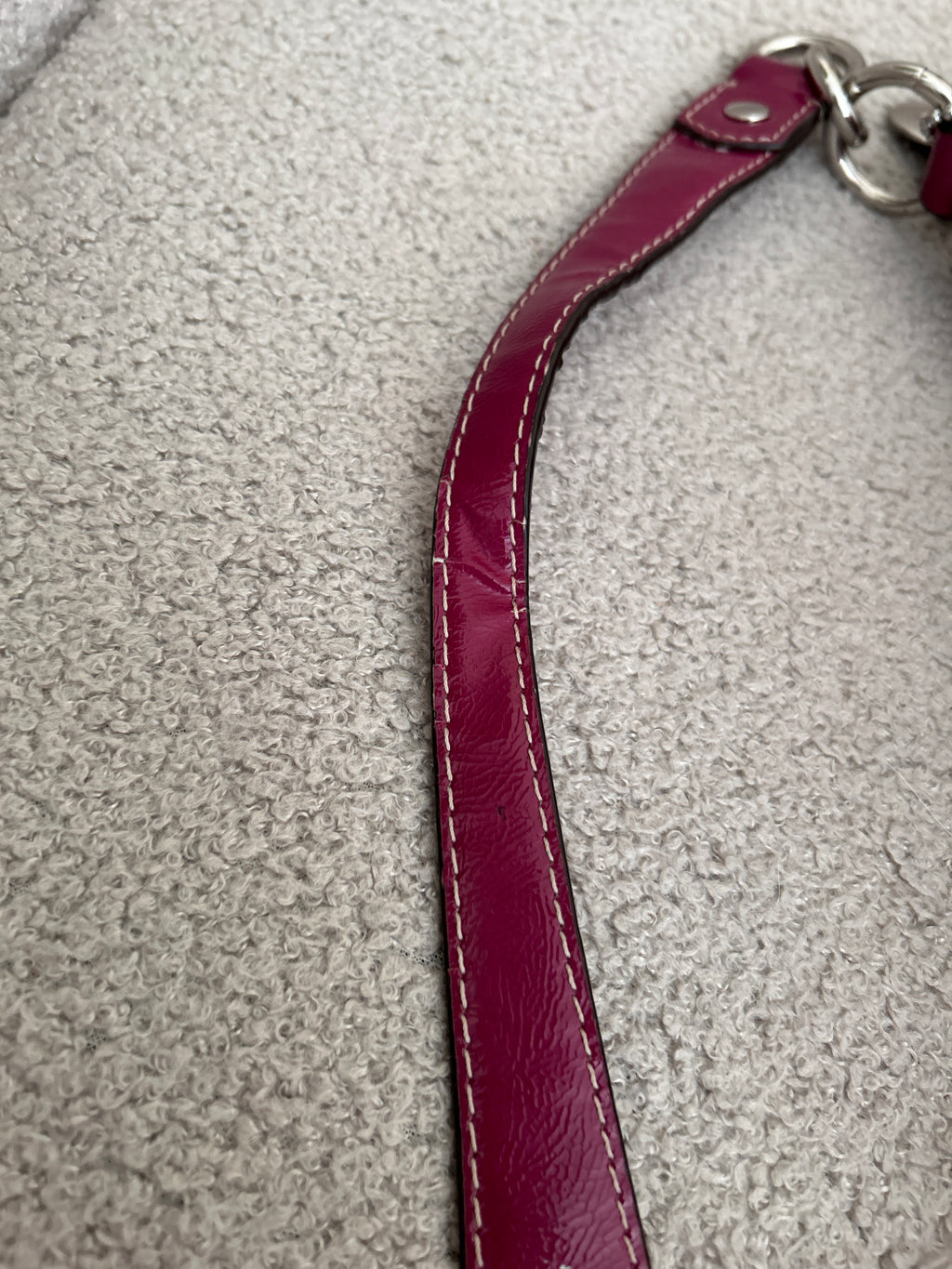 Vintage Coach pink shoulder bag