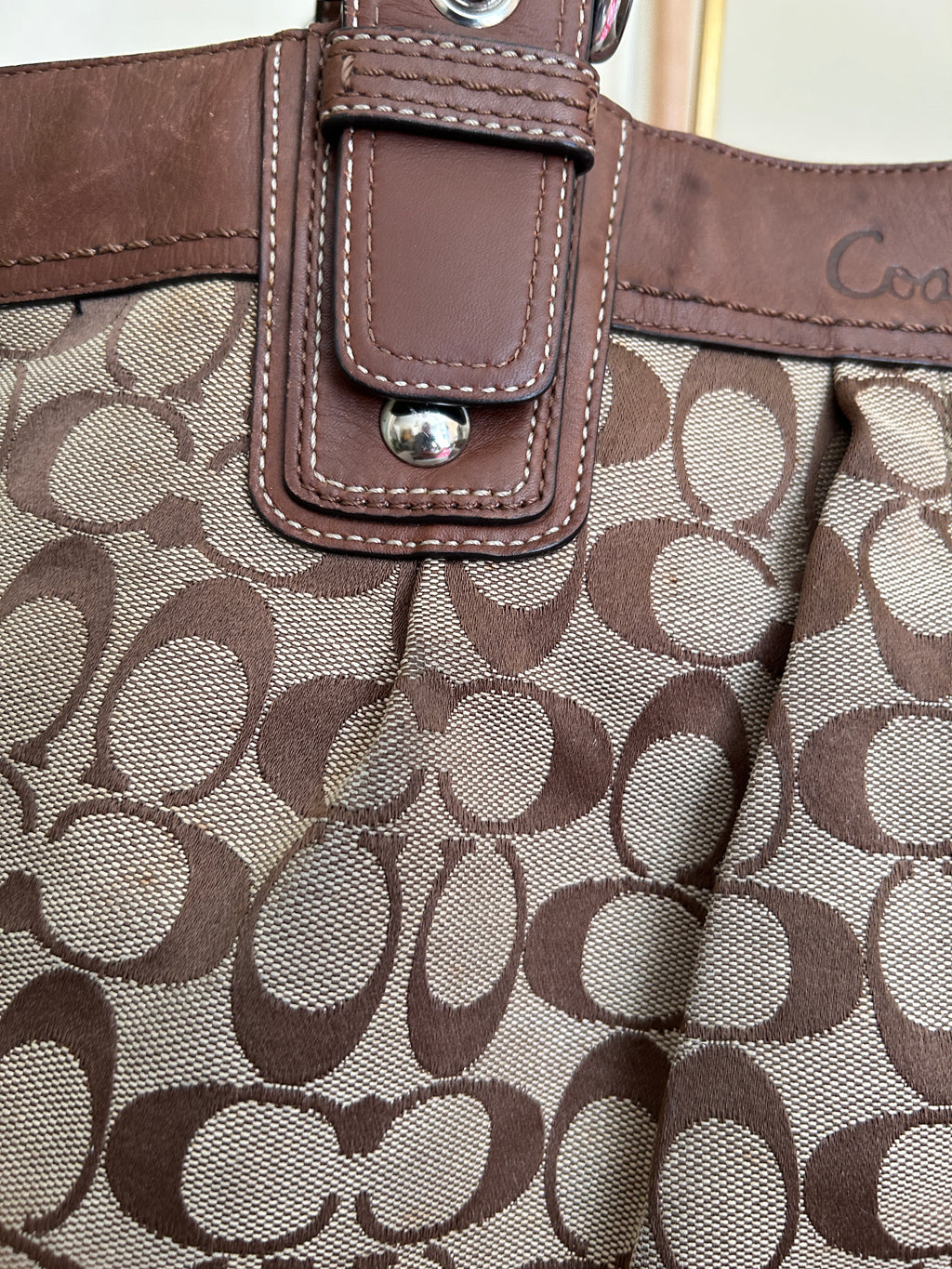 Vintage Coach Soho tote shoulder bag