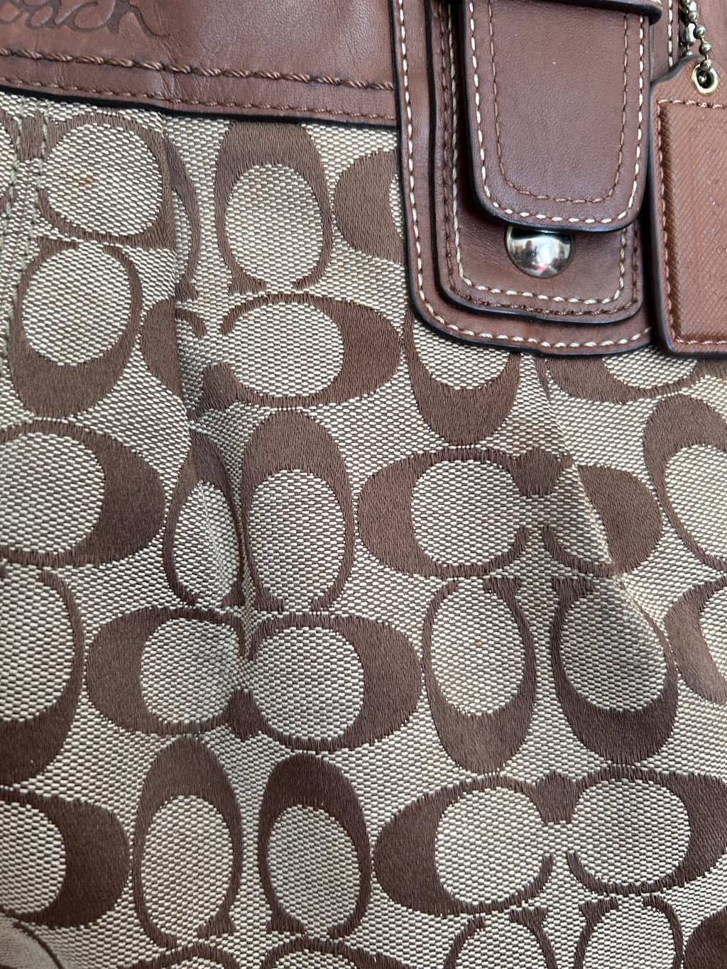 Vintage Coach Soho tote shoulder bag