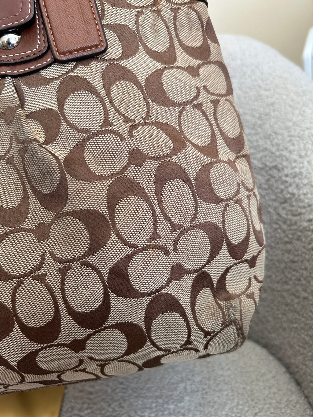Vintage Coach Soho tote shoulder bag