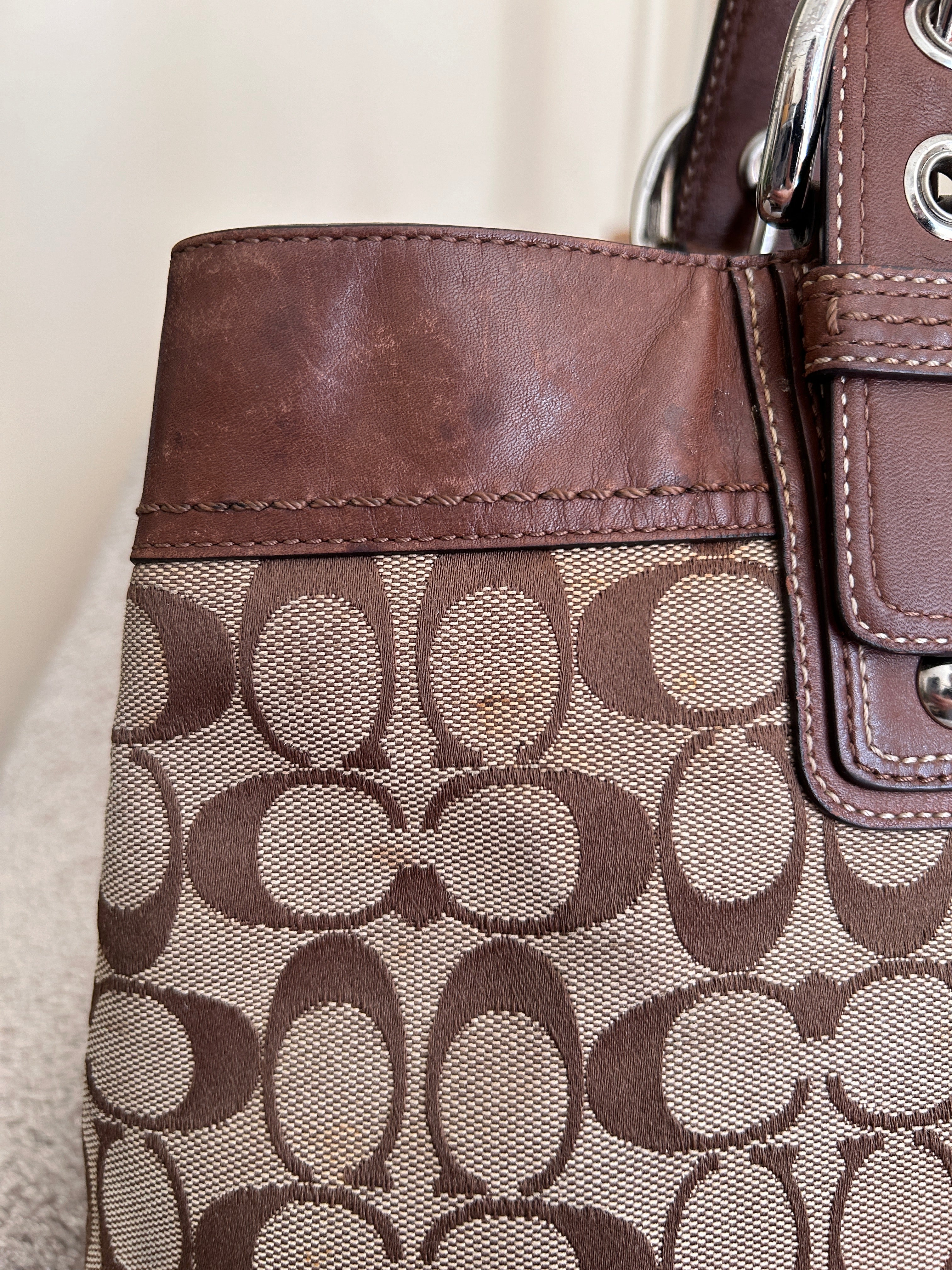 Vintage Coach Soho tote shoulder bag