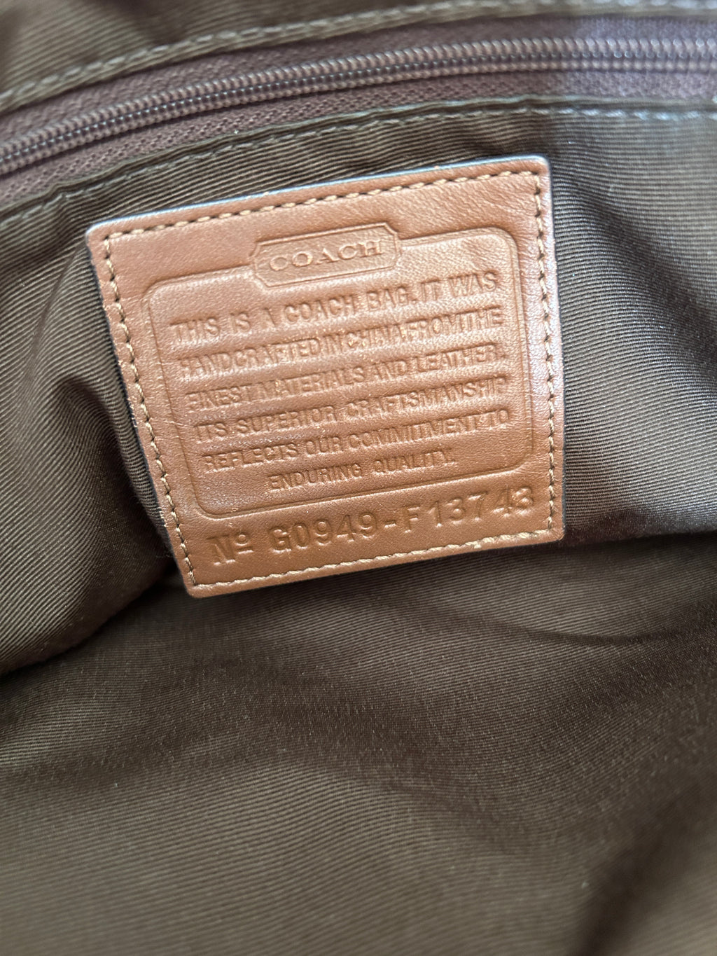 Vintage Coach Soho tote shoulder bag