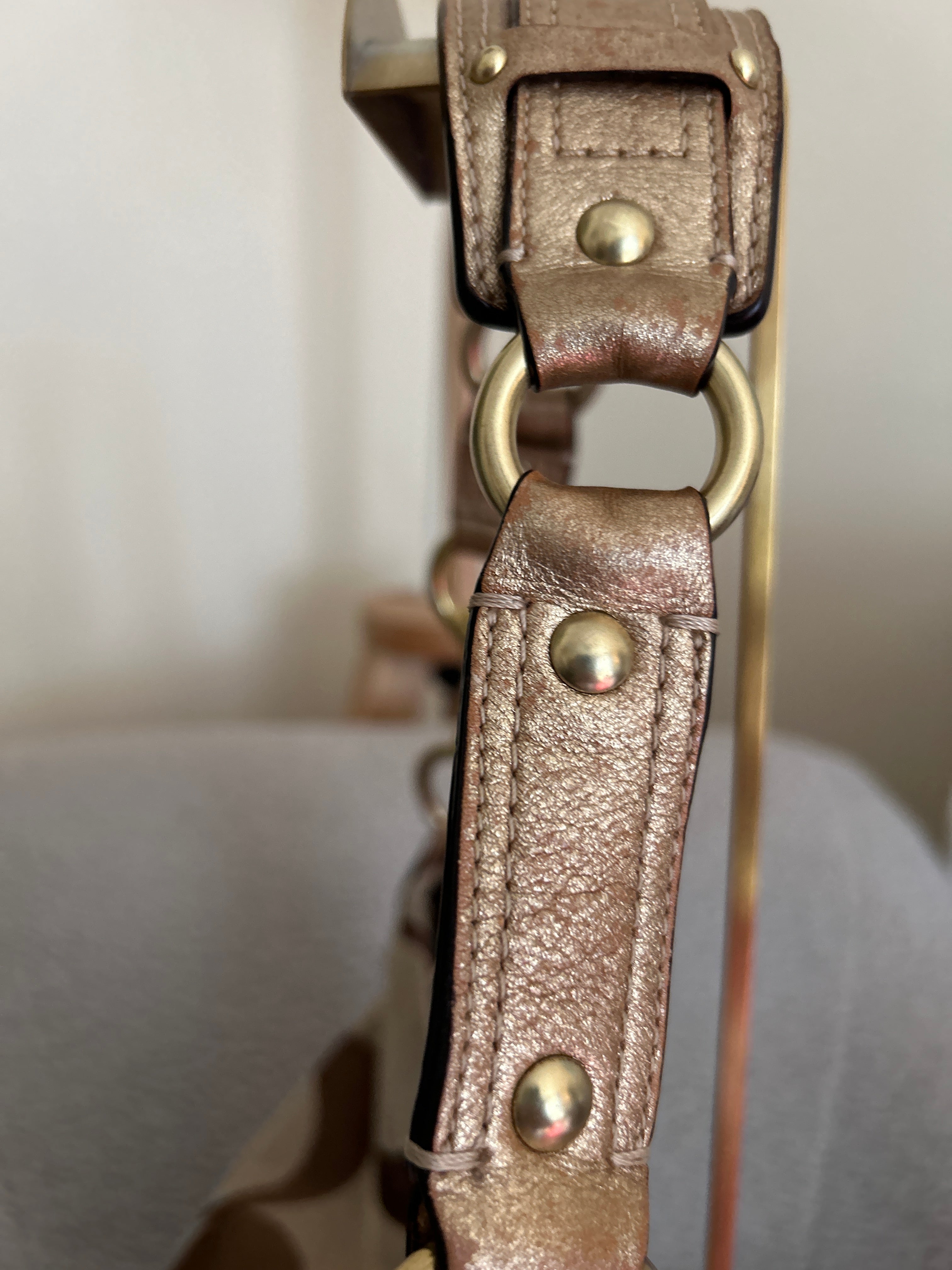 Vintage Coach Carly large shoulder bag