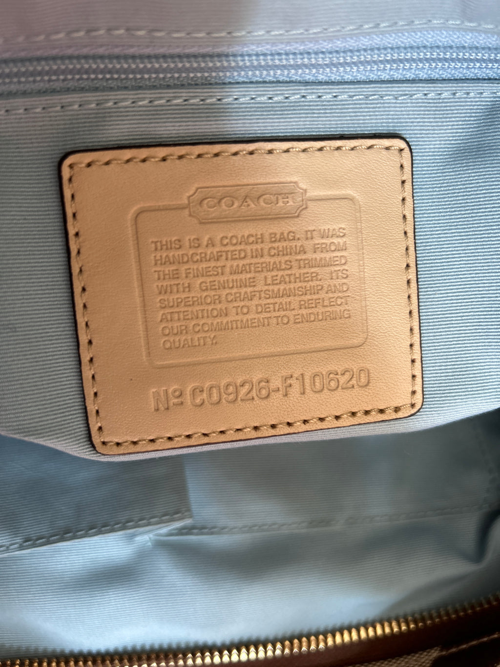 Vintage Coach Carly large shoulder bag
