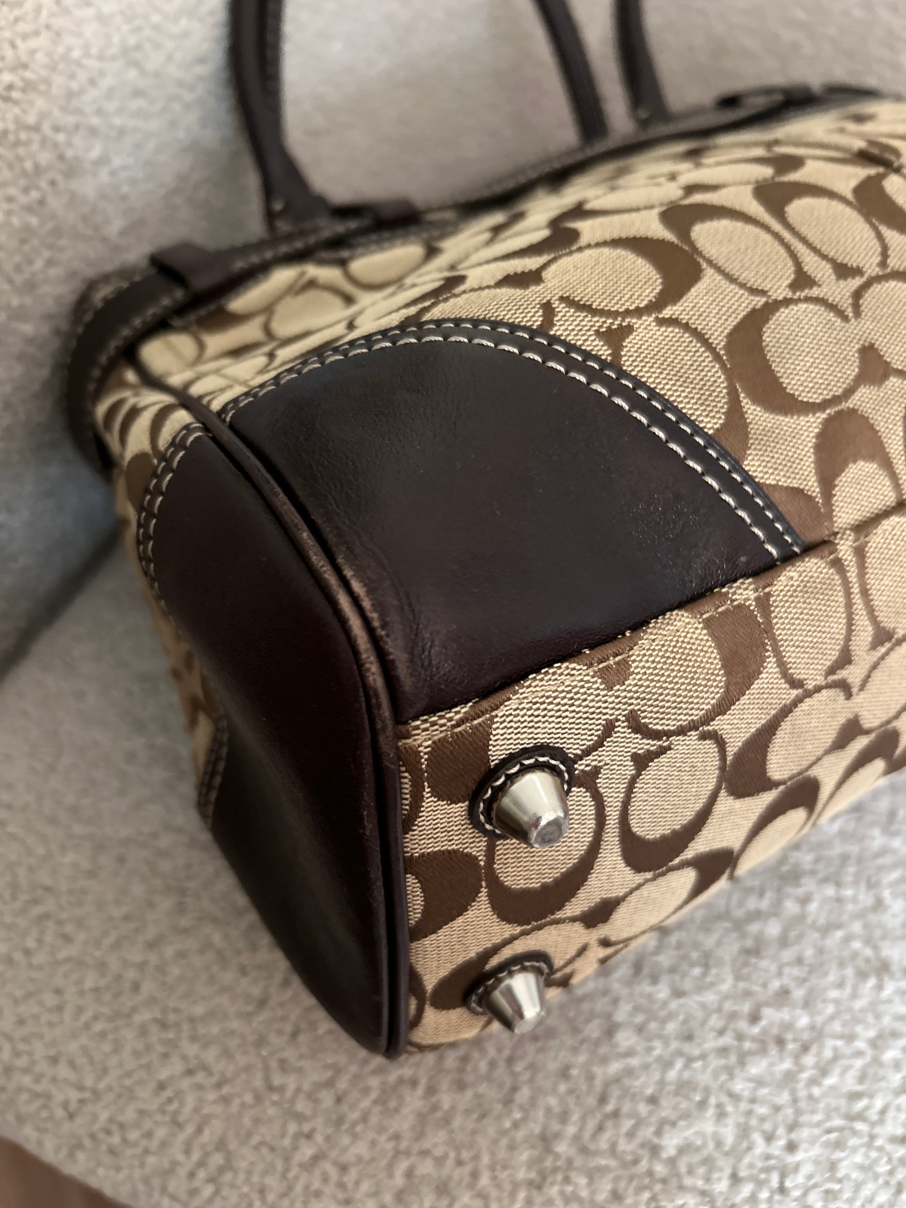 Vintage Coach Hamptons shoulder bag
