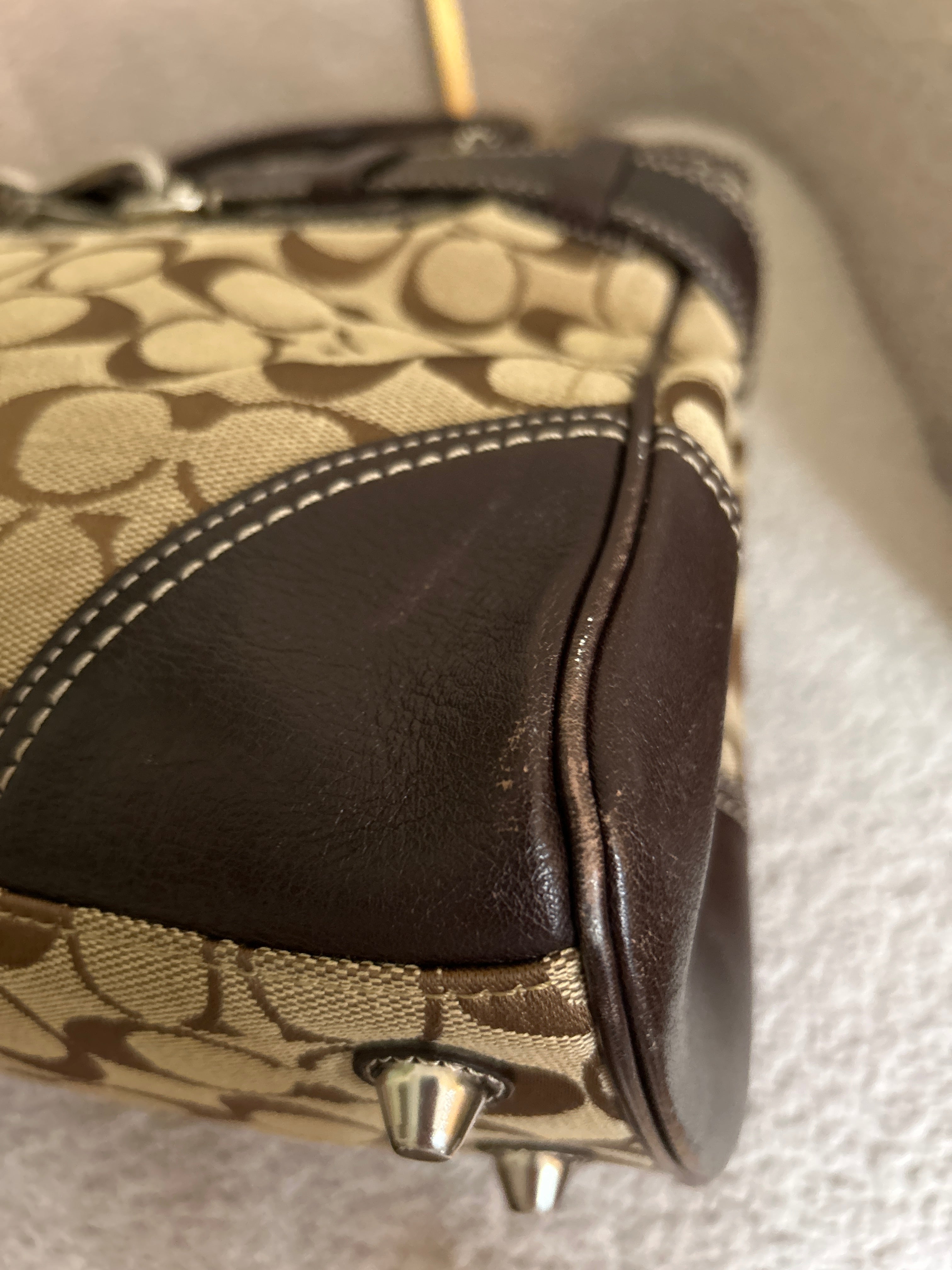 Vintage Coach Hamptons shoulder bag