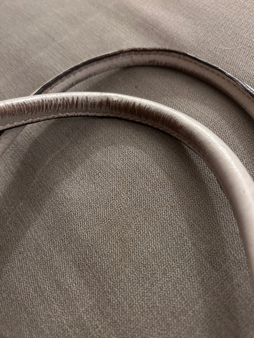 Vintage Coach lilac monogram Hampton shoulder bag