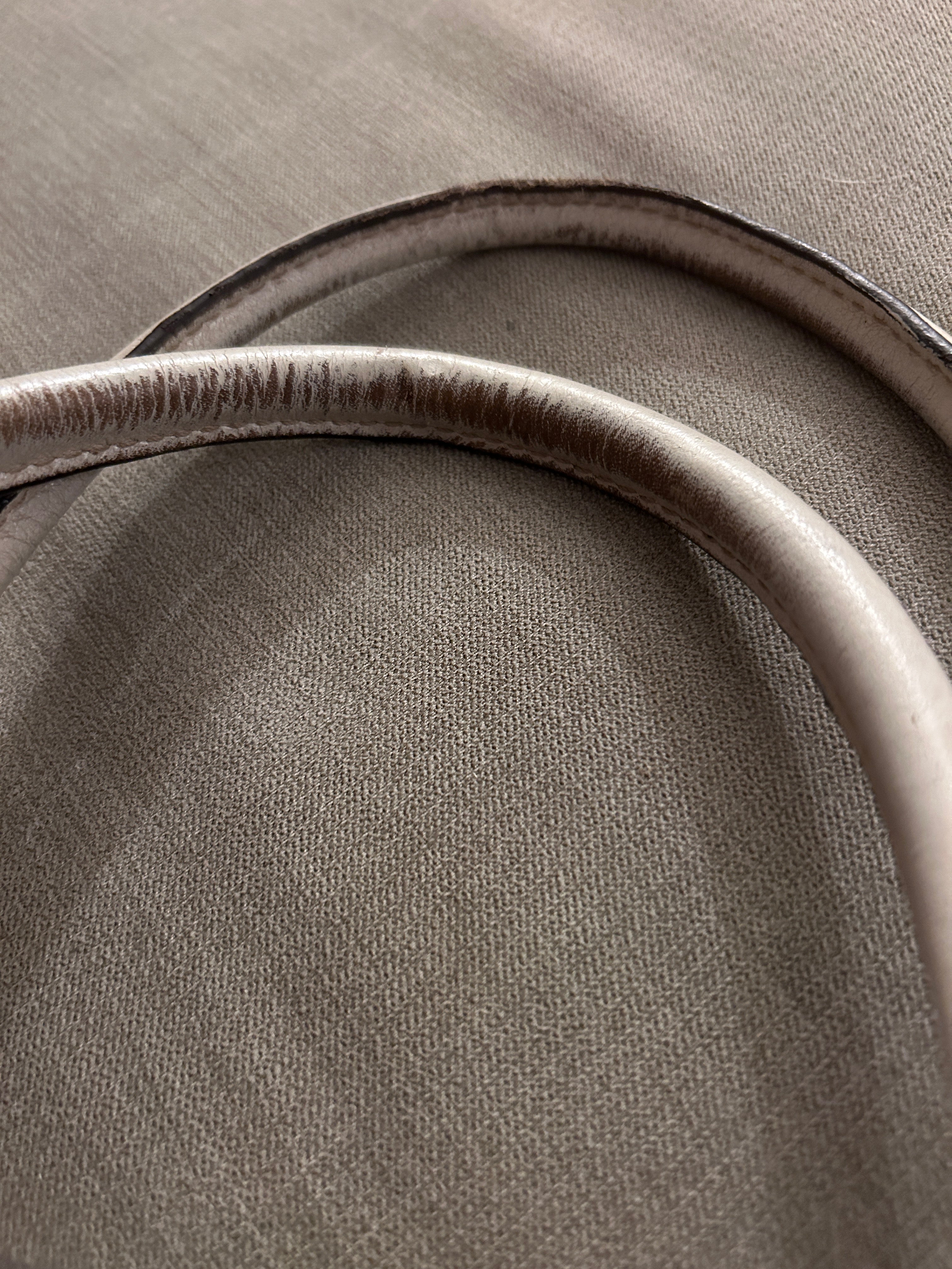 Vintage Coach lilac monogram Hampton shoulder bag