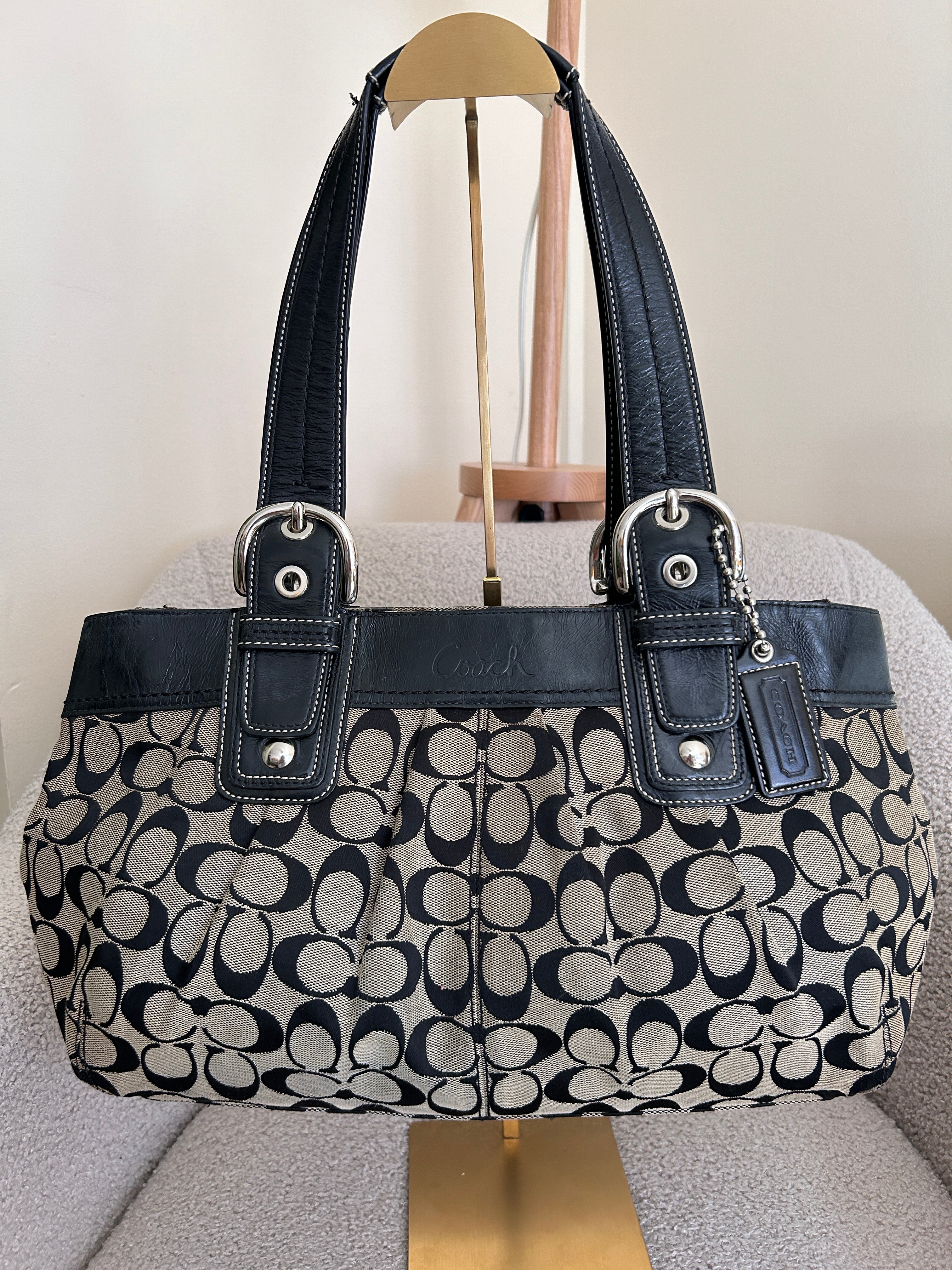 Vintage Coach Soho large shoulder bag