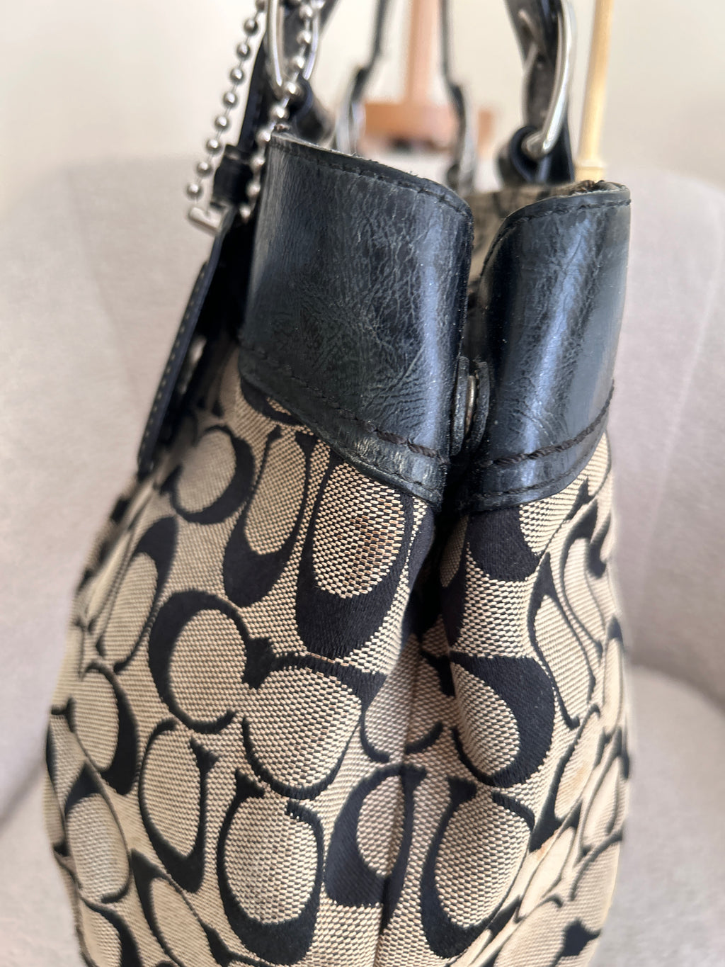 Vintage Coach Soho large shoulder bag