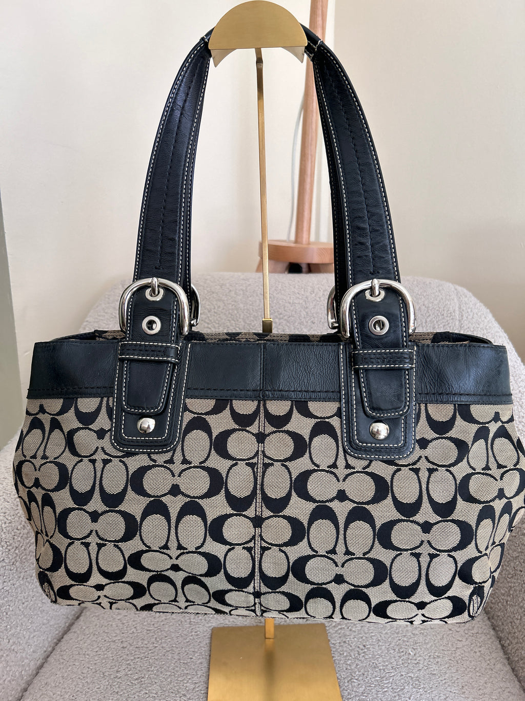 Vintage Coach Soho large shoulder bag
