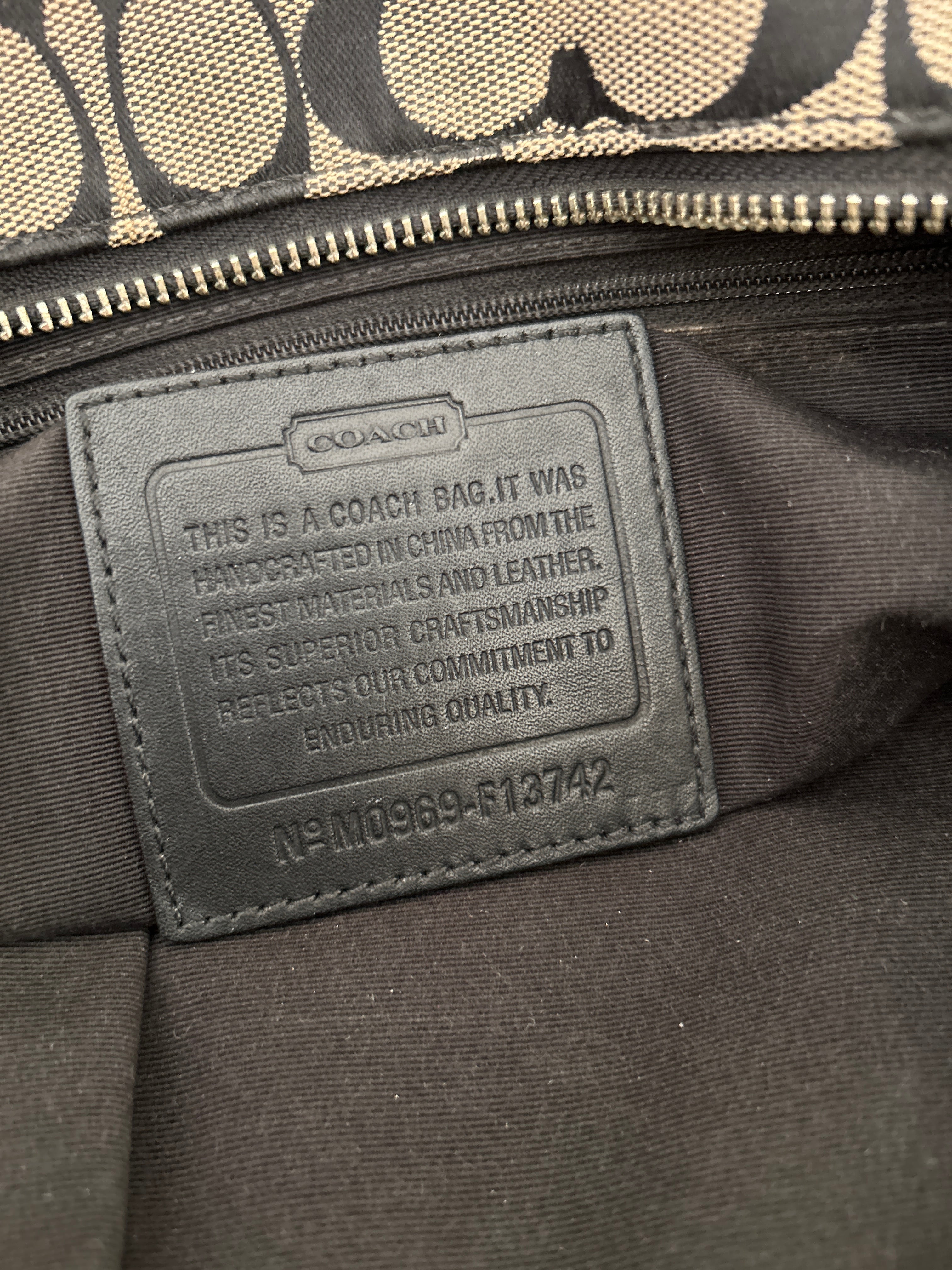 Vintage Coach Soho large shoulder bag