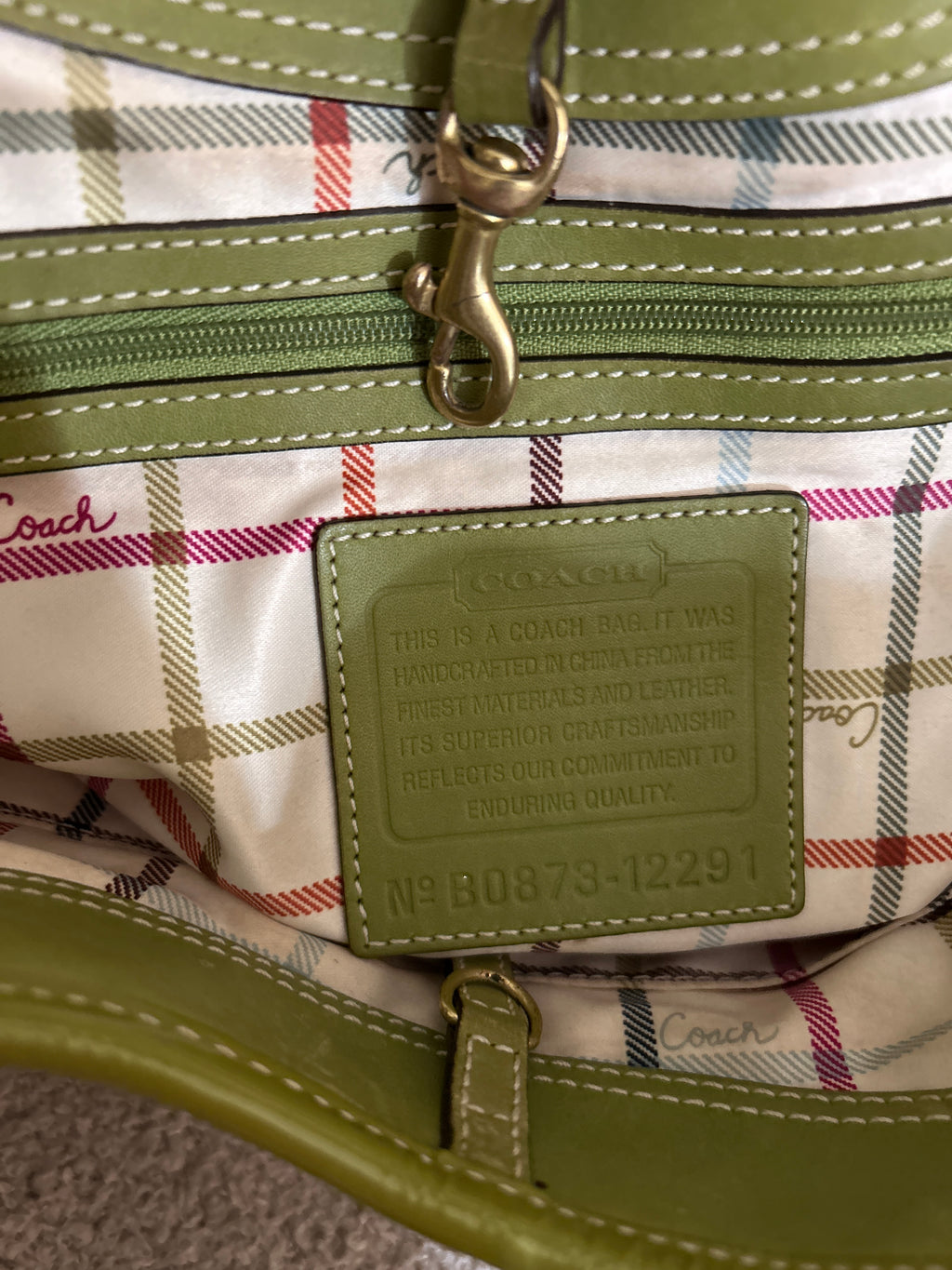 Vintage Coach Ergo shoulder bag