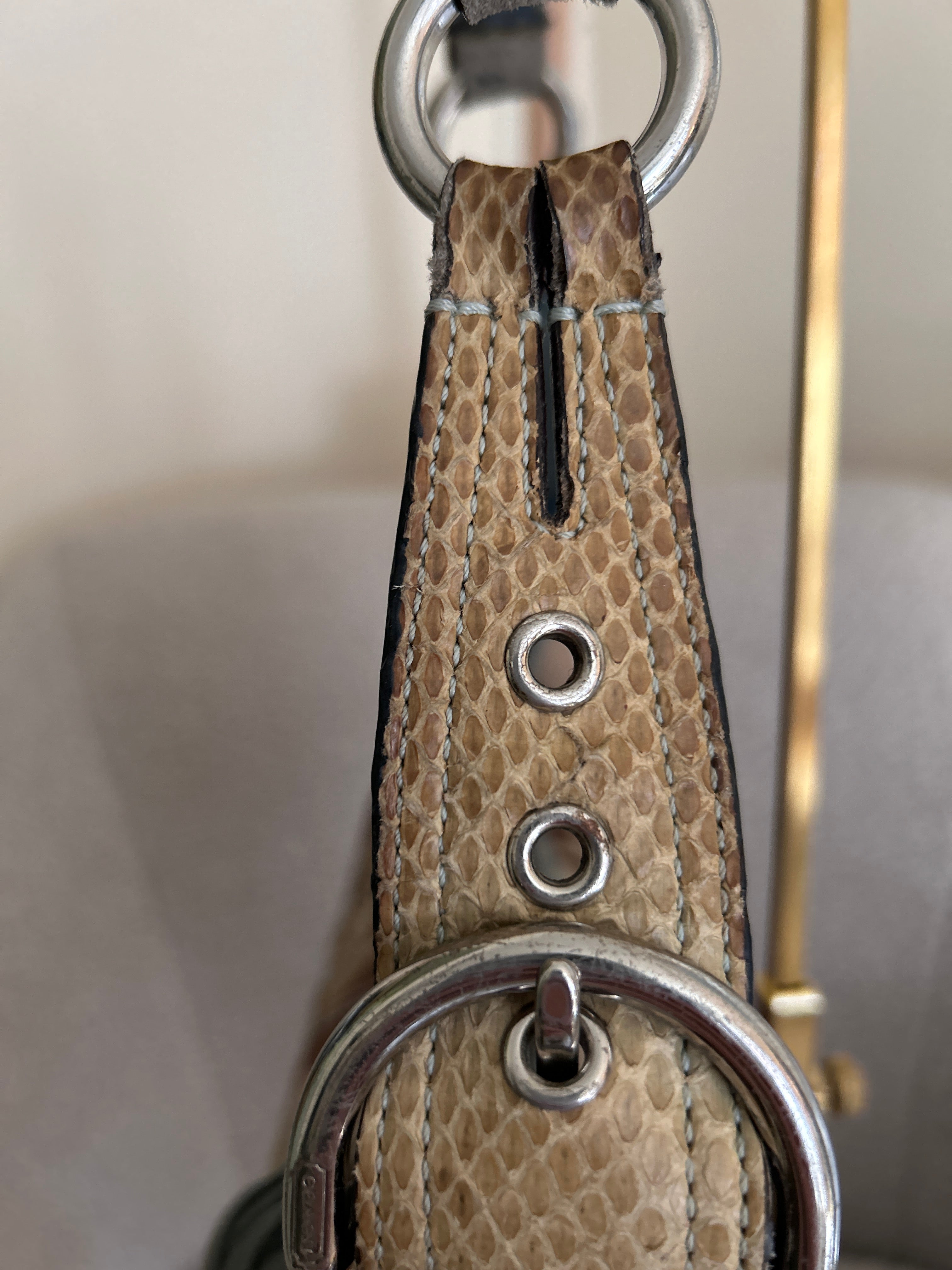 Vintage Coach Soho hobo patchwork shoulder bag