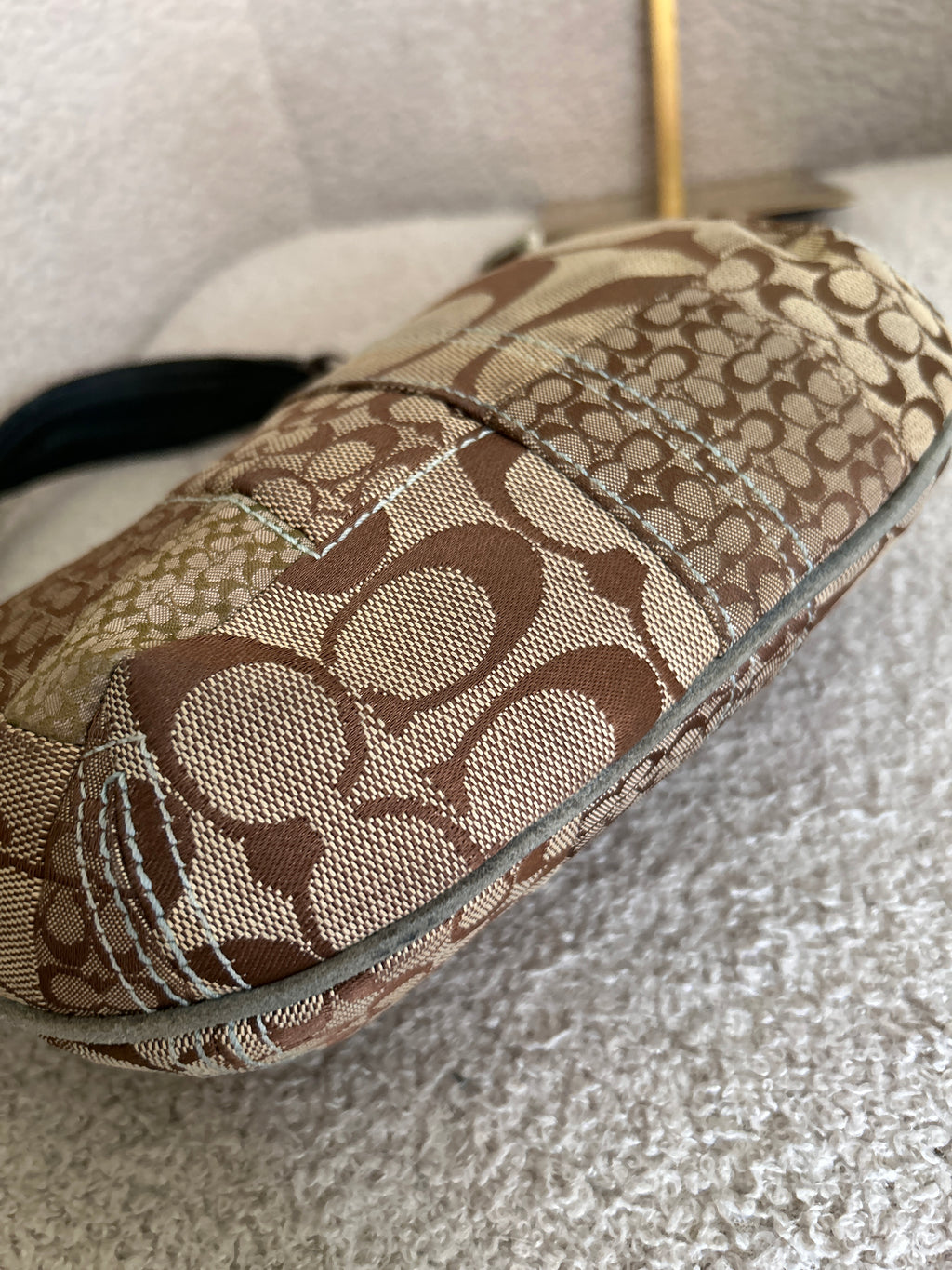 Vintage Coach Soho hobo patchwork shoulder bag