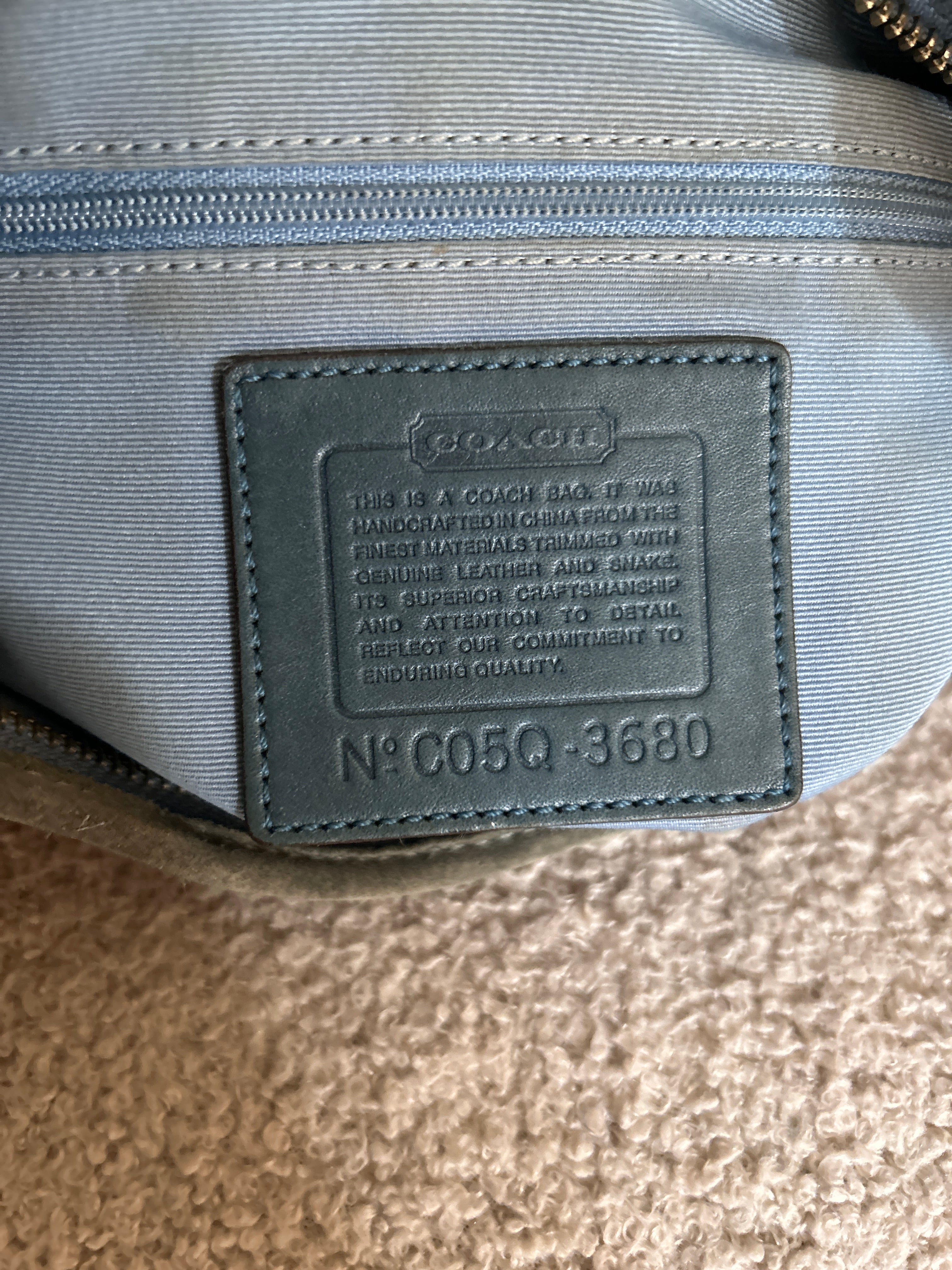 Vintage Coach Soho hobo patchwork shoulder bag