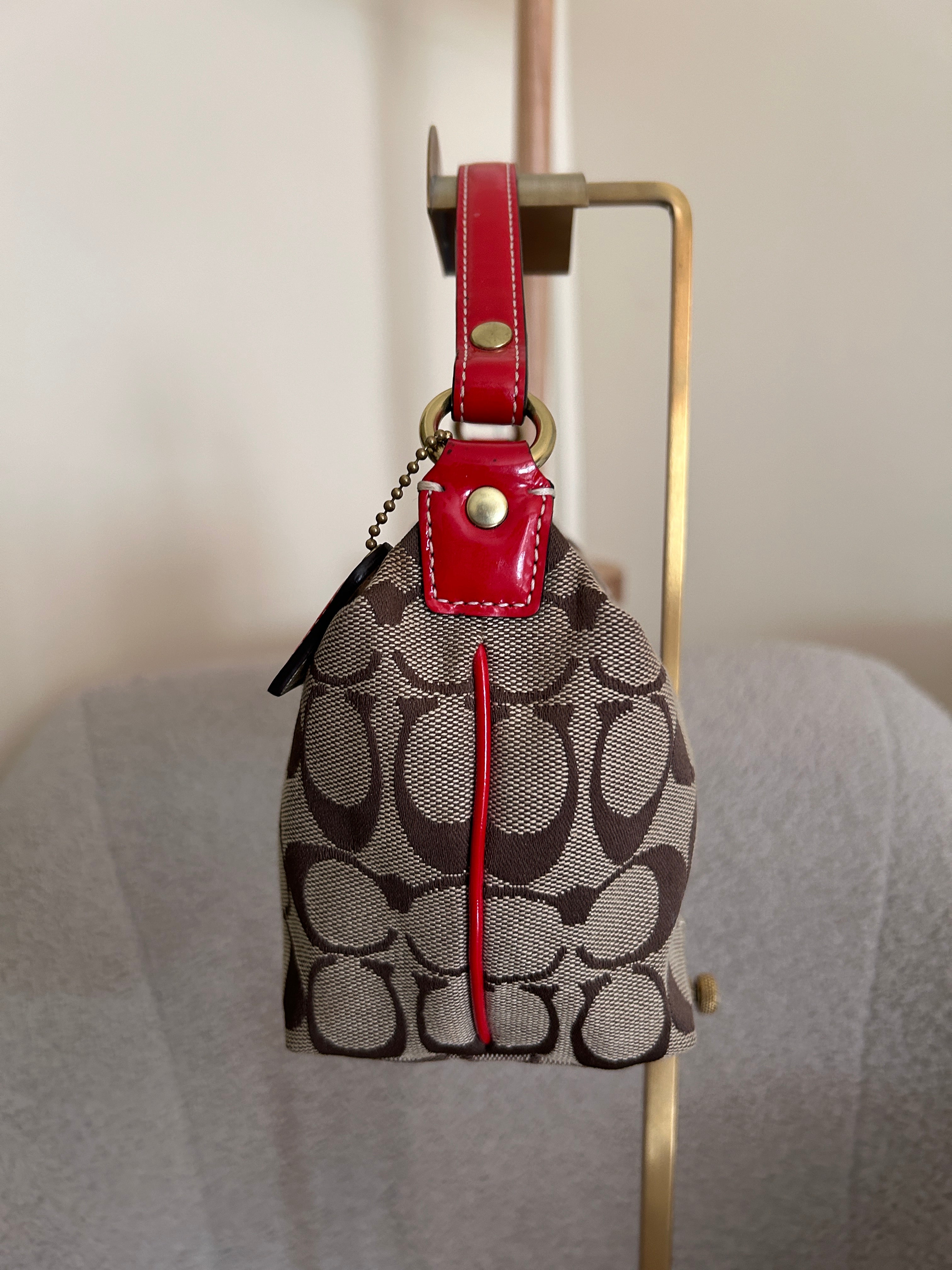Vintage Coach flower mini bag
