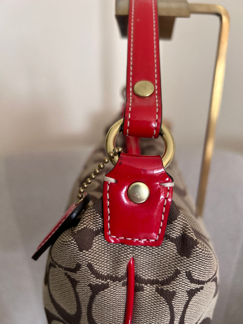 Vintage Coach flower mini bag