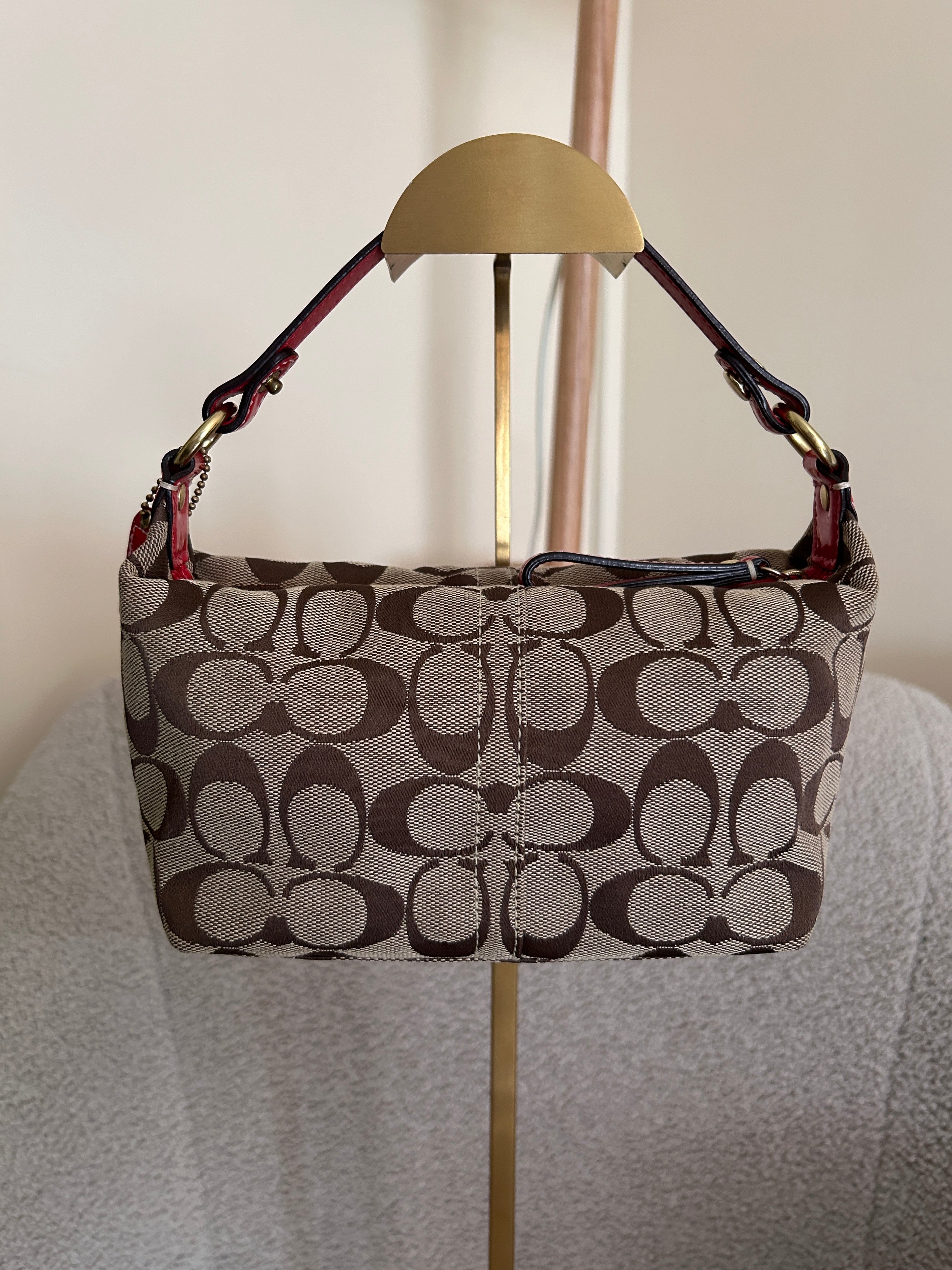 Vintage Coach flower mini bag