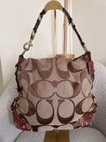 Vintage Coach Carly large shoulder bag