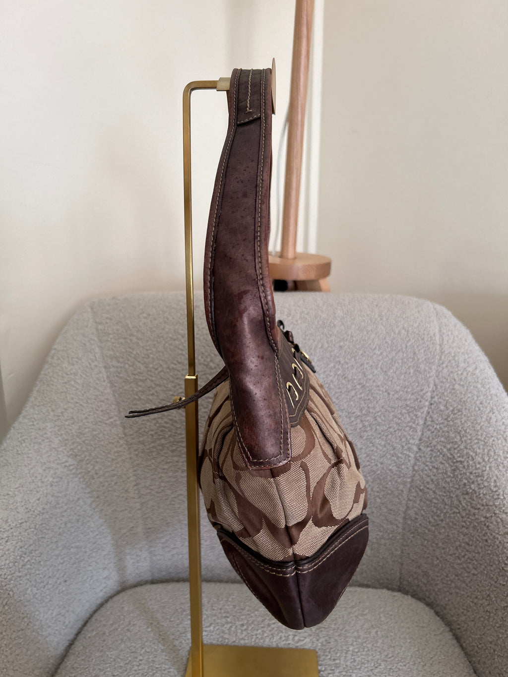Vintage Coach Ergo brown shoulder bag