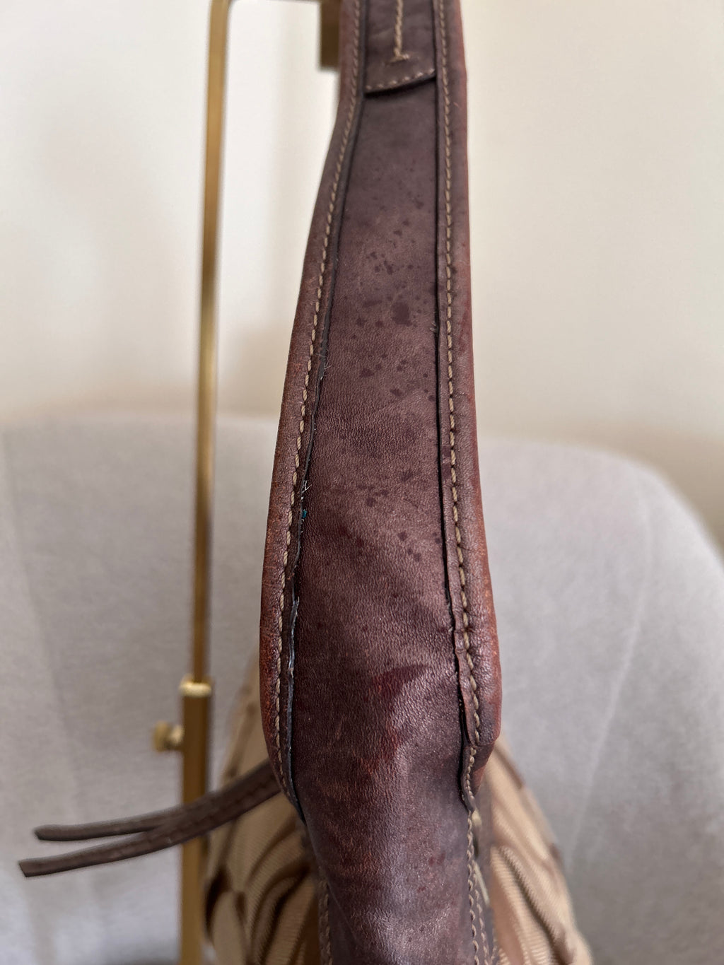 Vintage Coach Ergo brown shoulder bag
