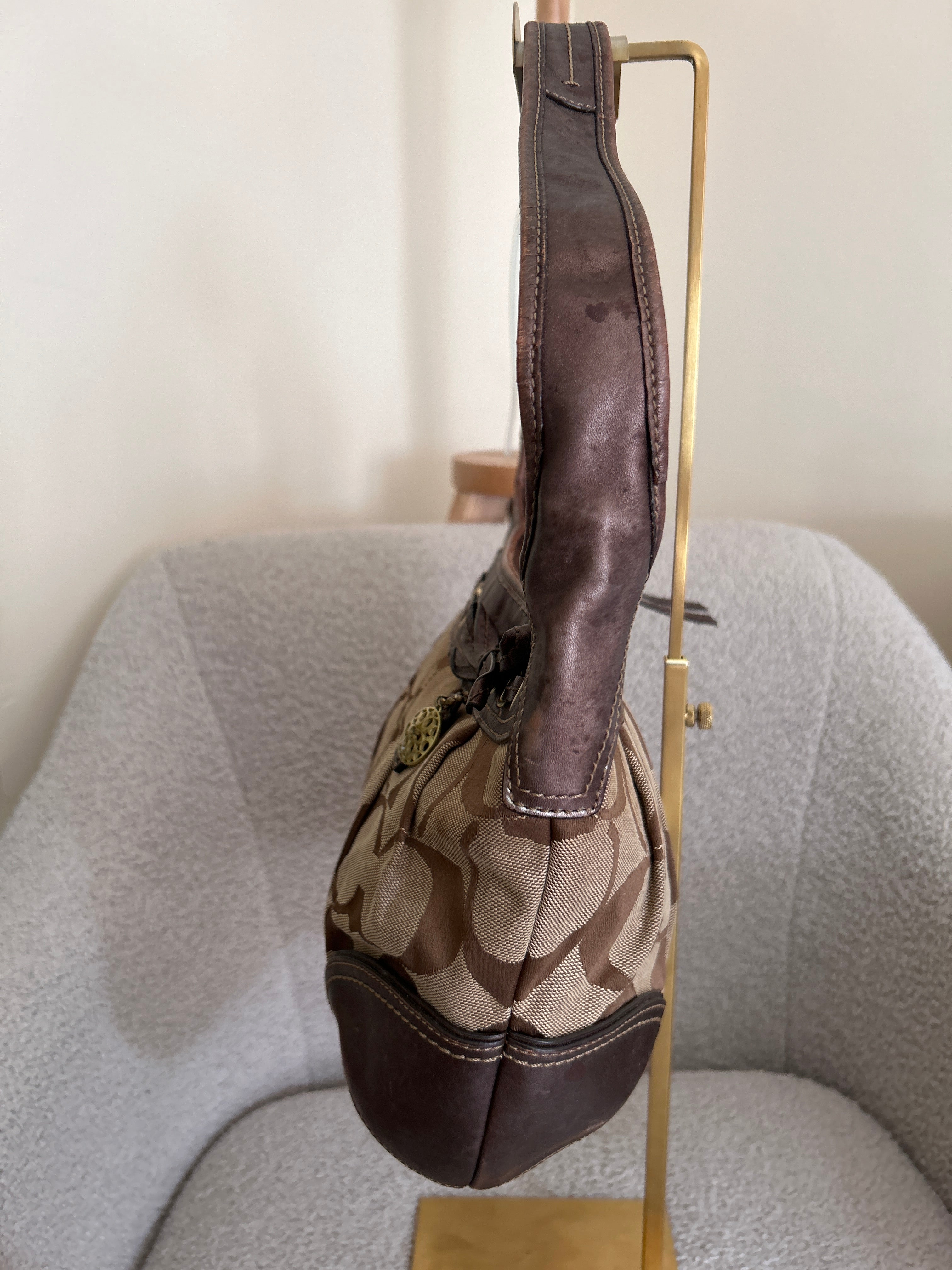 Vintage Coach Ergo brown shoulder bag