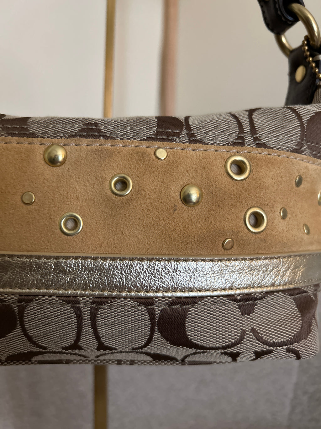 Vintage Coach mini handbag