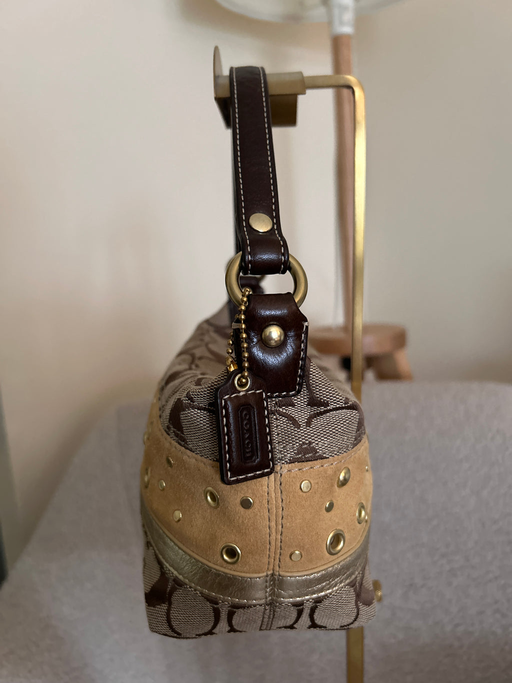 Vintage Coach mini handbag