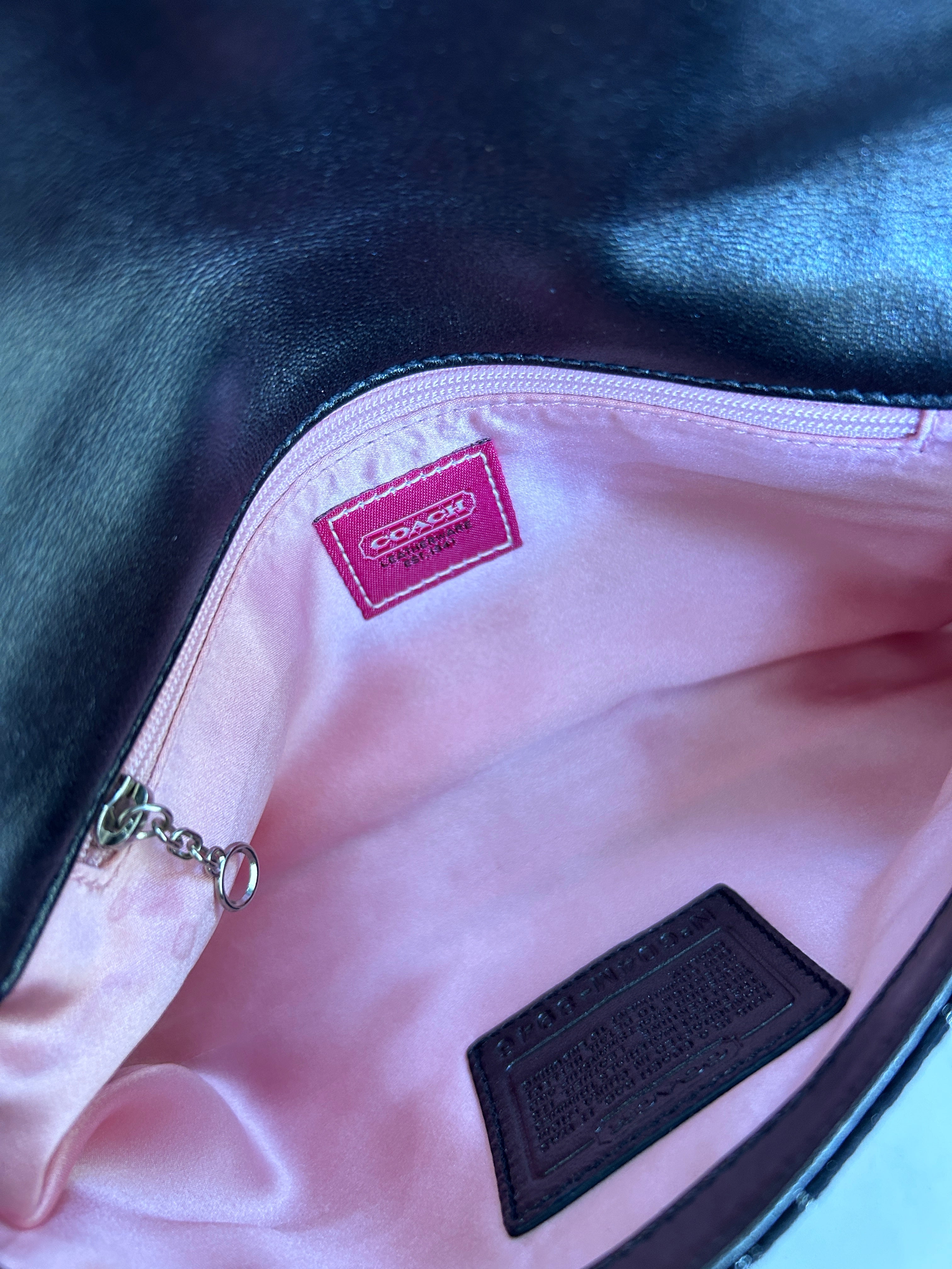 Vintage Coach optic limited edition shoulder bag