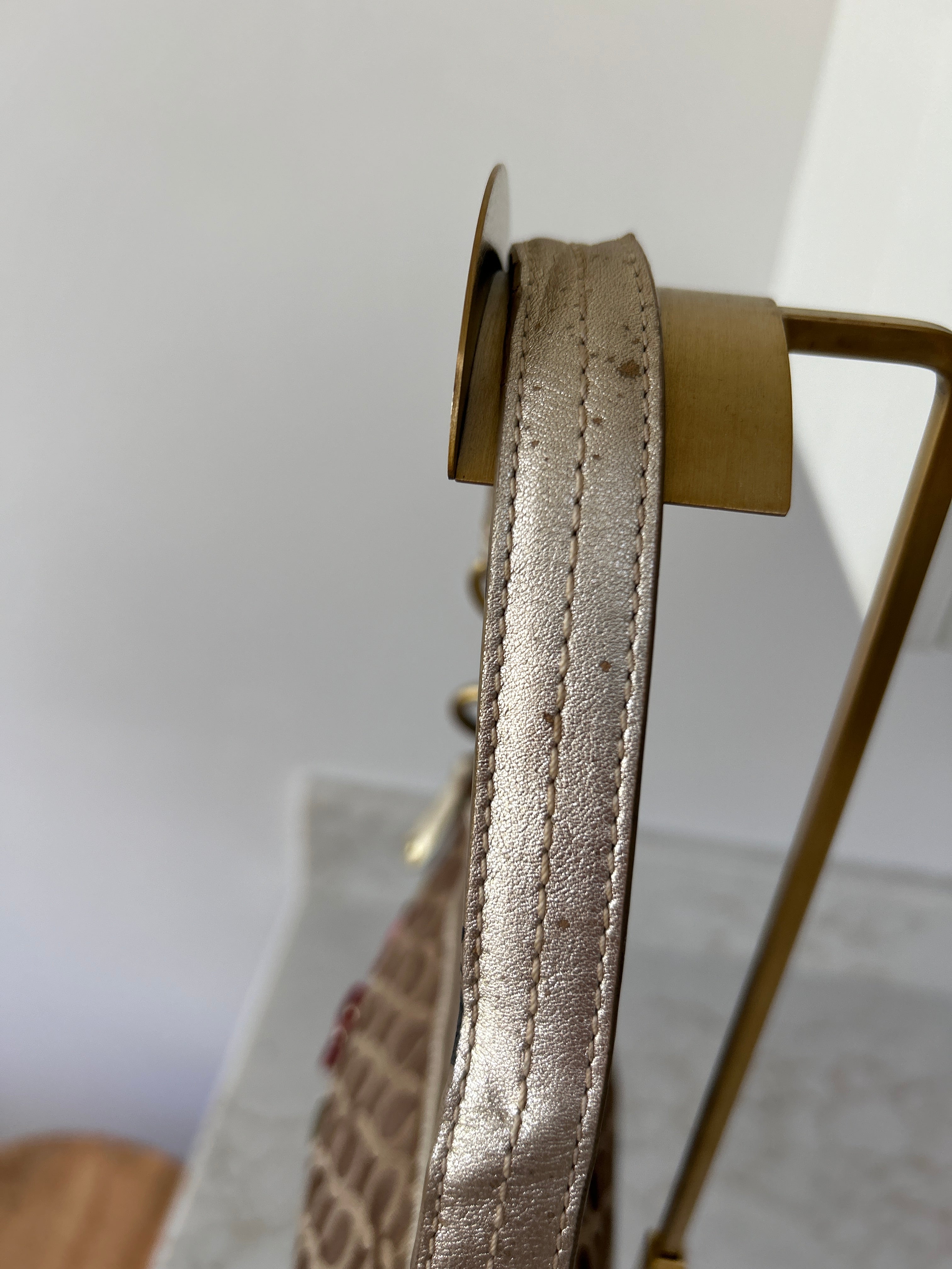 Vintage Coach flower shoulder bag