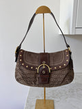 Vintage Coach Soho brown shoulder bag