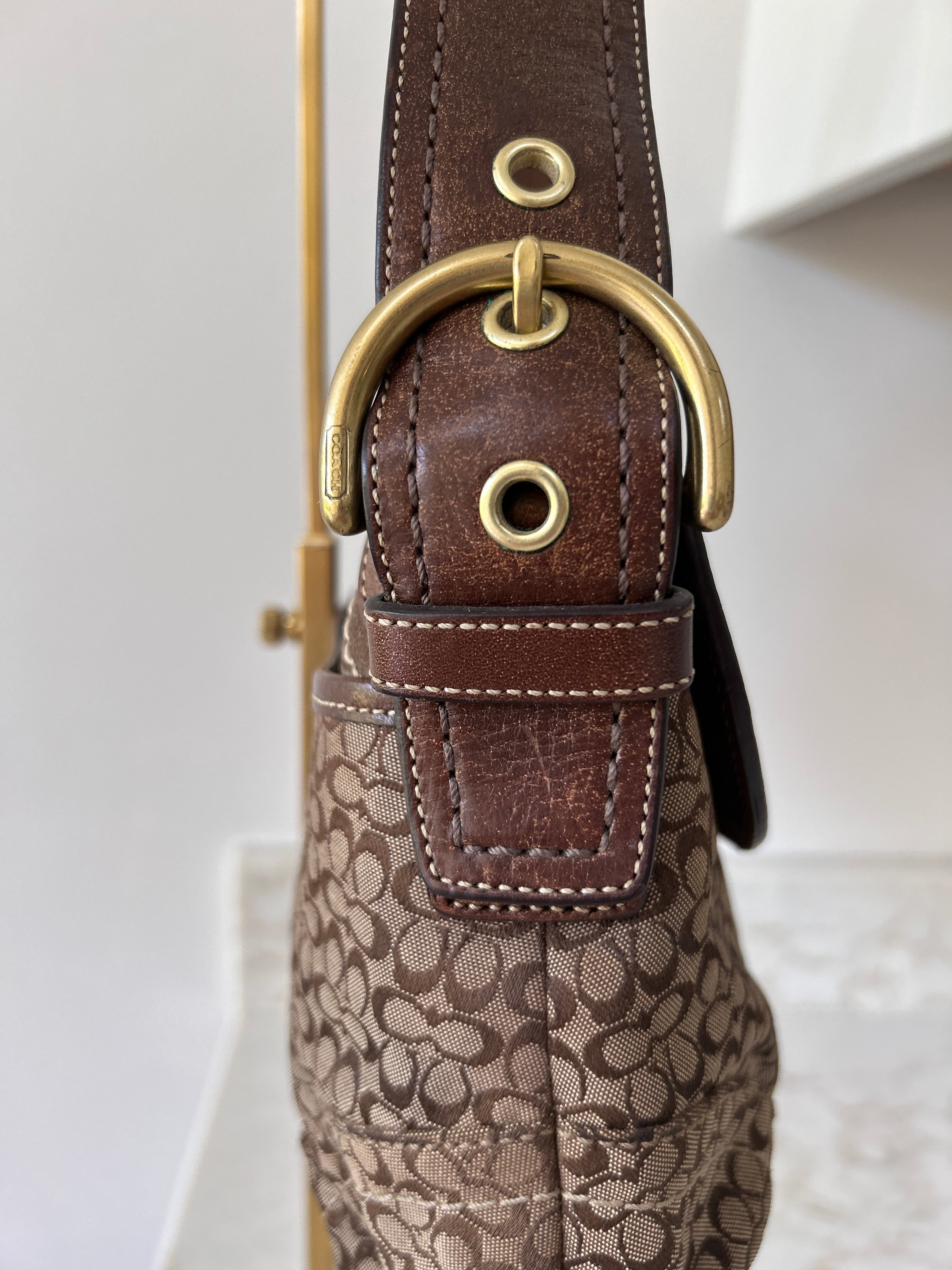 Vintage Coach Soho brown shoulder bag