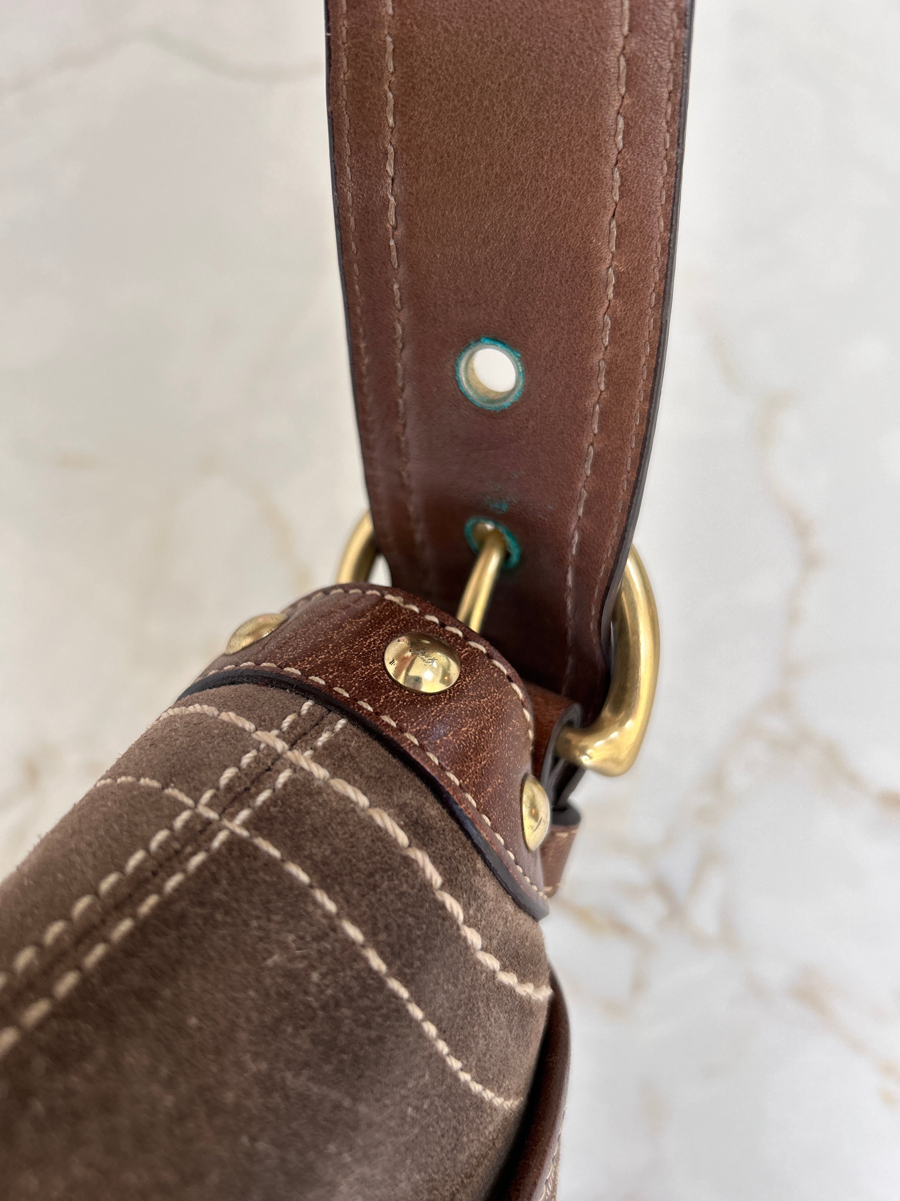 Vintage Coach Soho brown shoulder bag