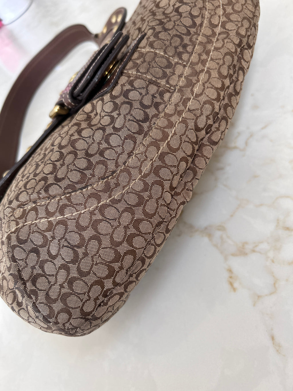 Vintage Coach Soho brown shoulder bag