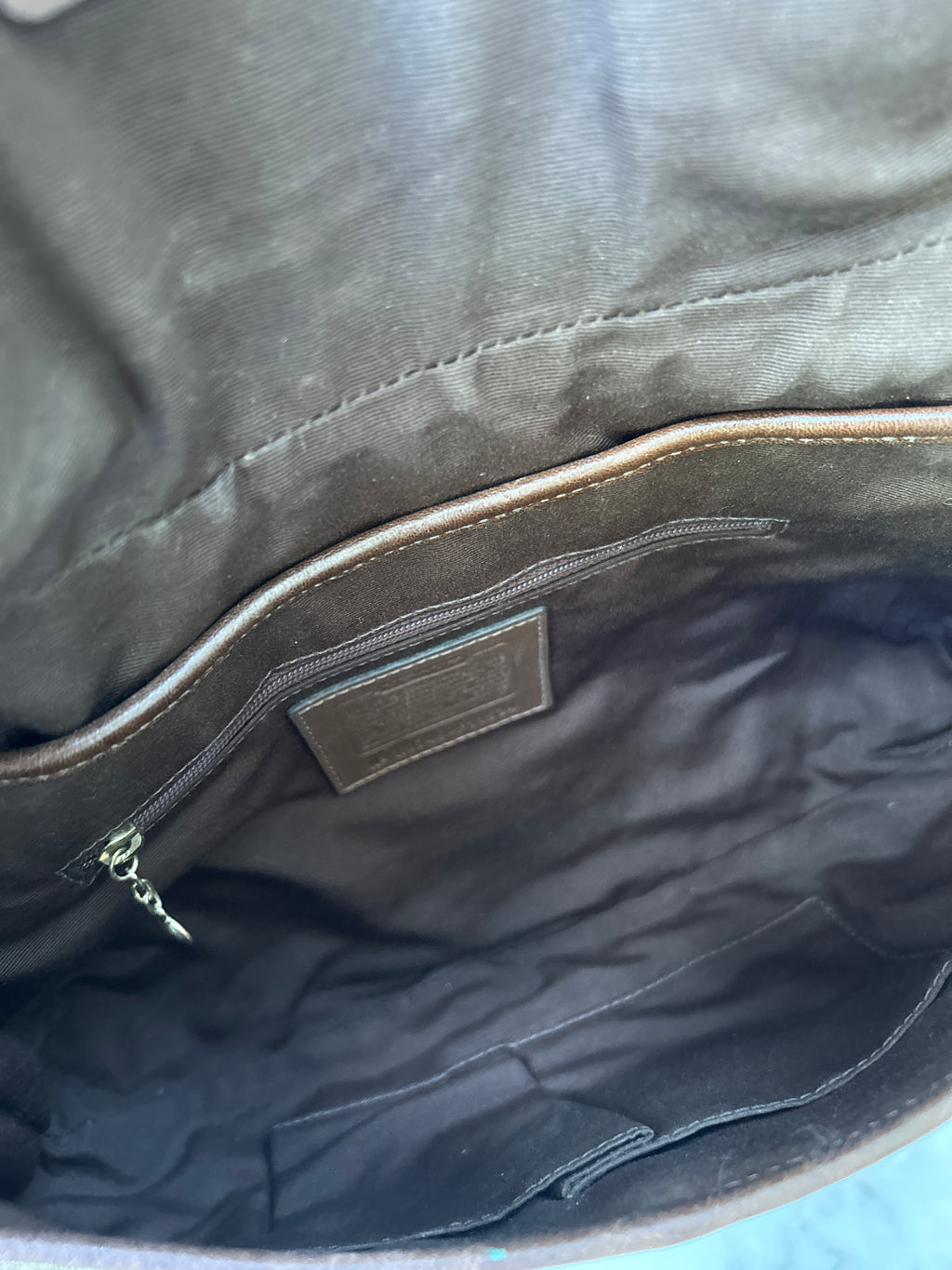 Vintage Coach Soho brown shoulder bag