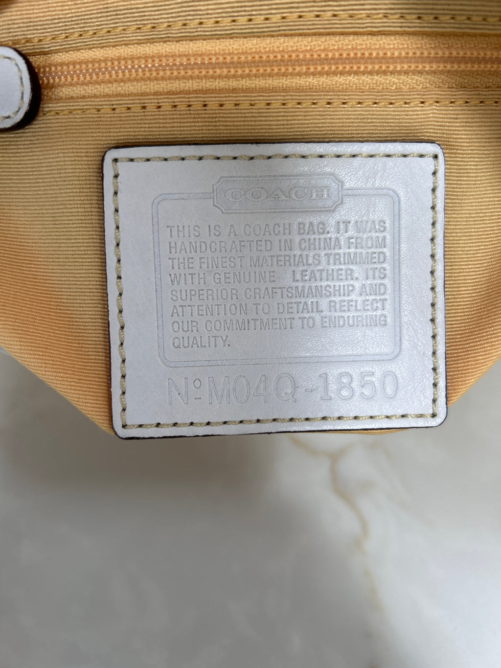 Vintage Coach optic monogram shoulder bag
