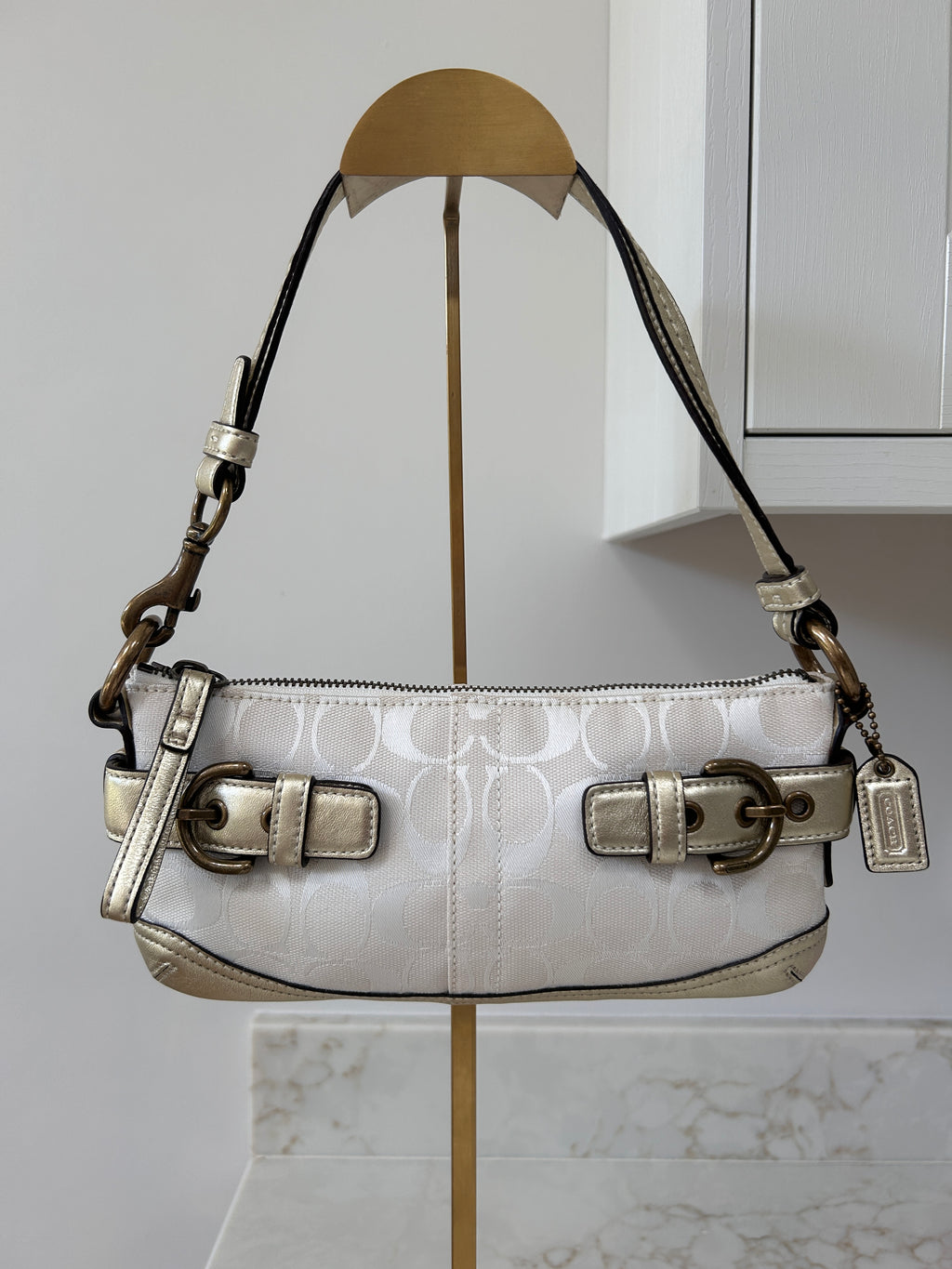 Vintage Coach mini Soho buckle shoulder bag