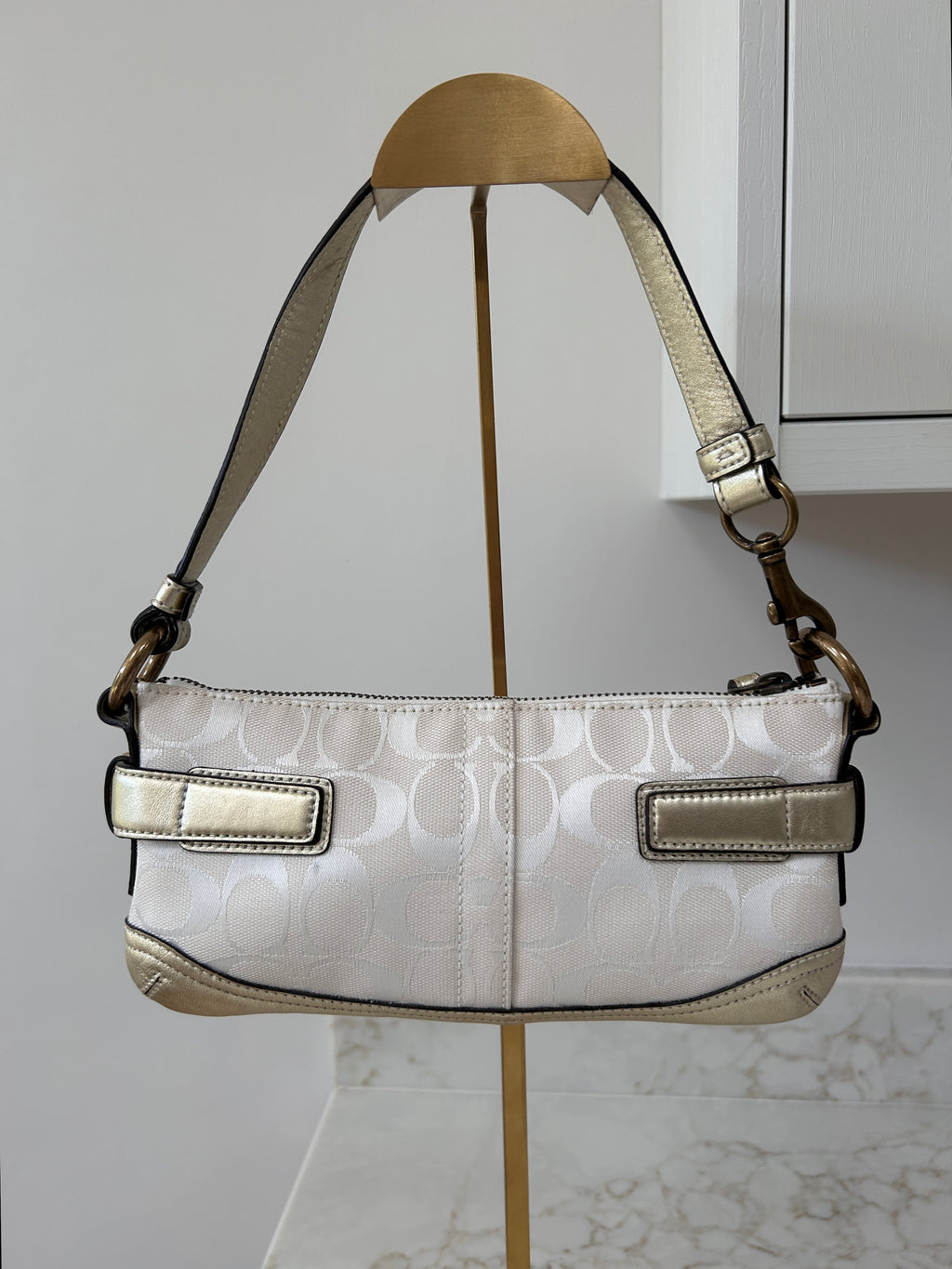 Vintage Coach mini Soho buckle shoulder bag