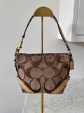 Vintage Coach mini Carly shoulder bag