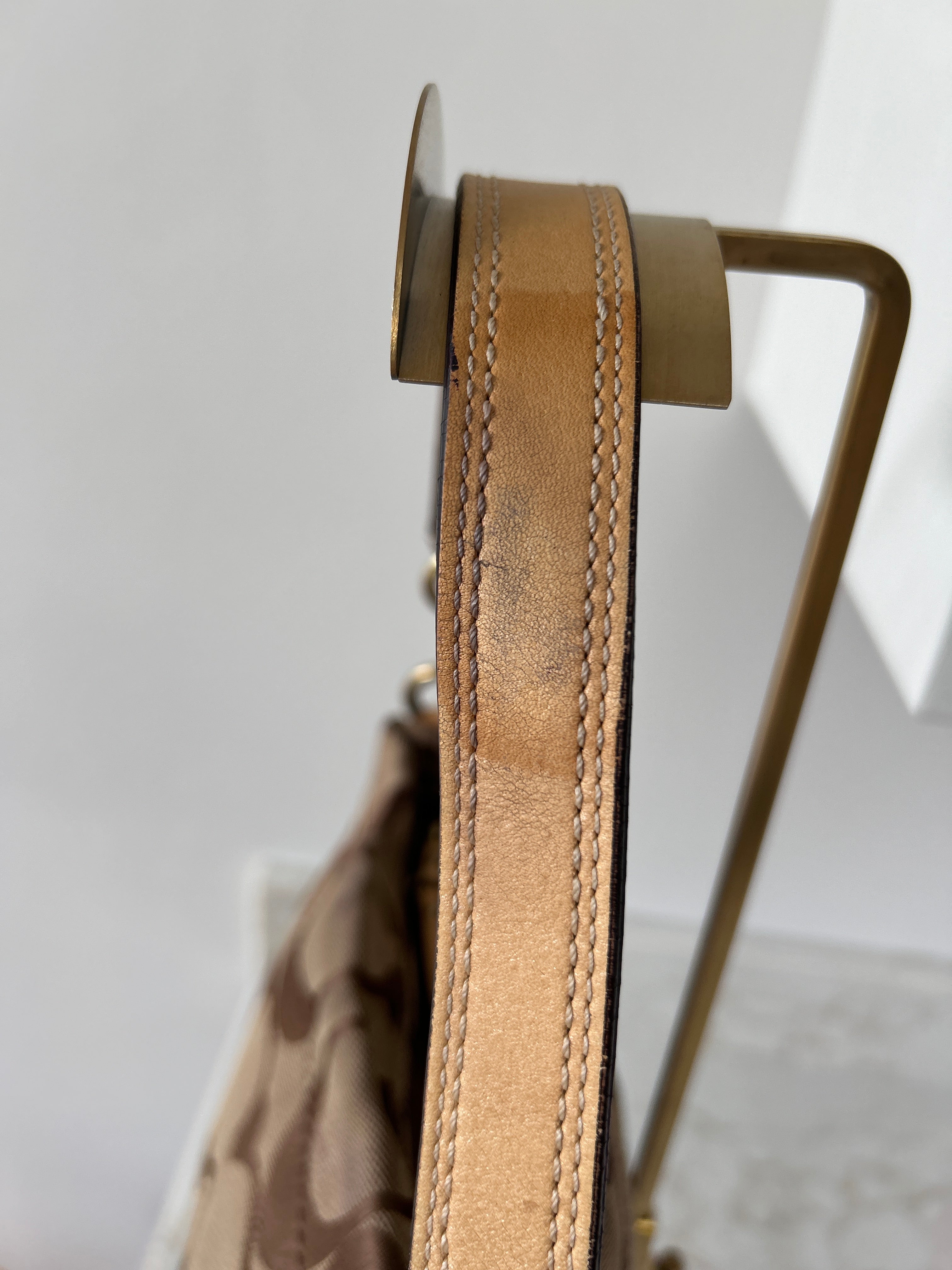 Vintage Coach mini Carly shoulder bag