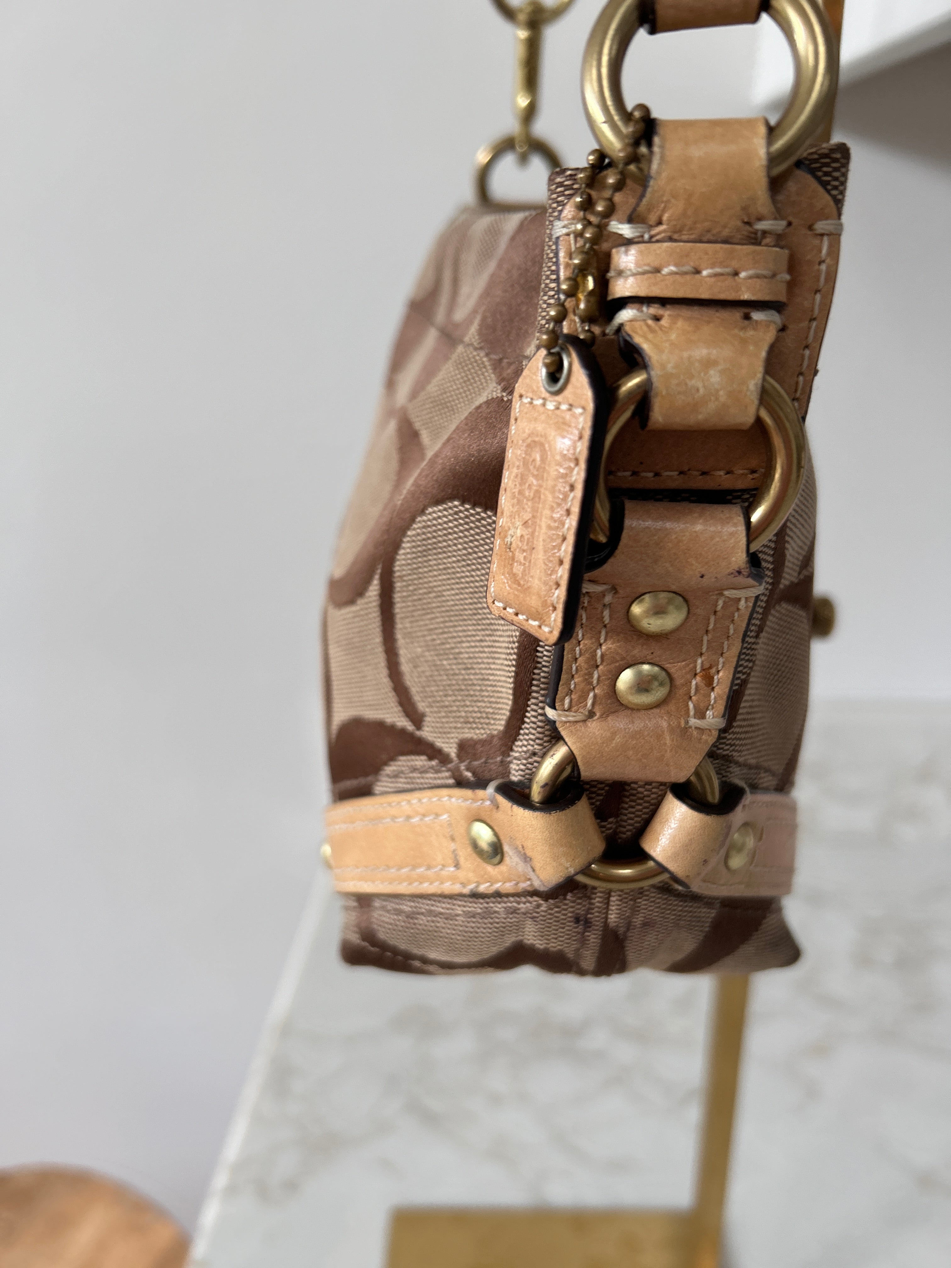Vintage Coach mini Carly shoulder bag